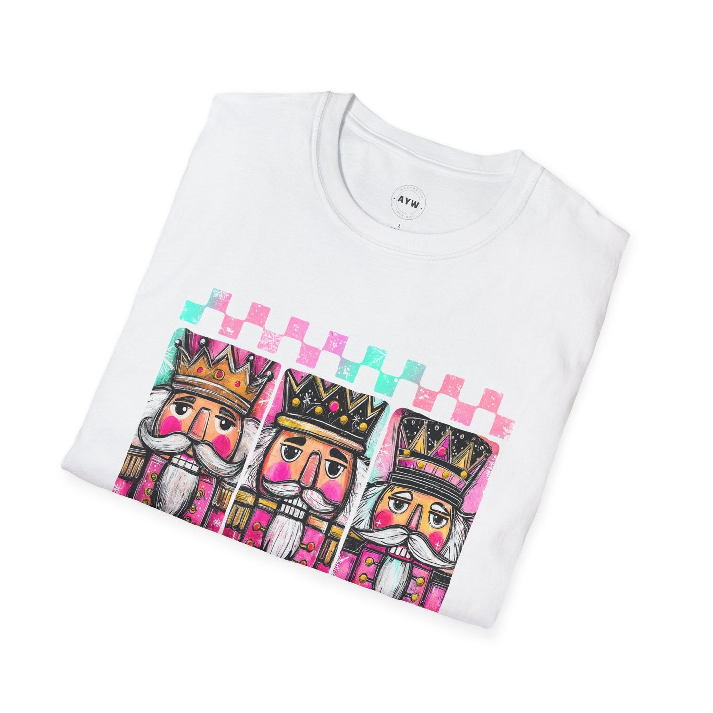 Checkered Nutcracker Tee Printify