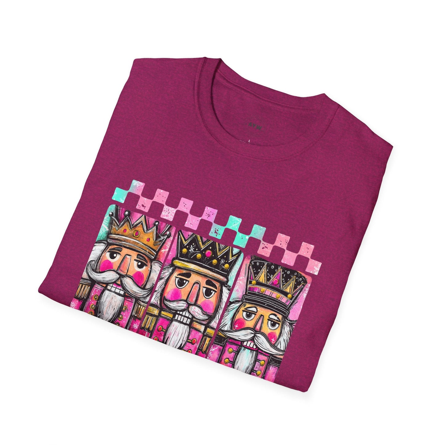 Checkered Nutcracker Tee Printify