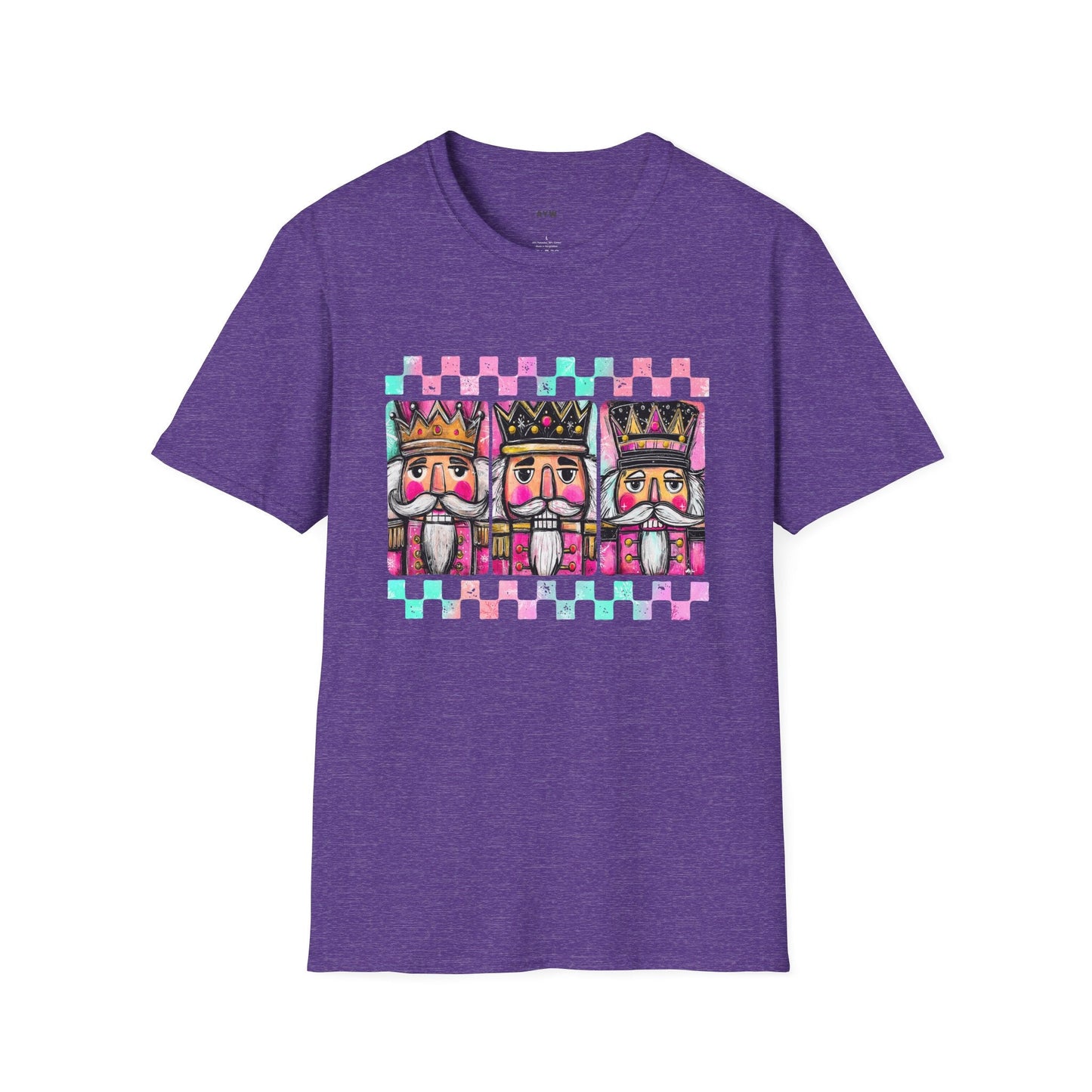 Checkered Nutcracker Tee Printify