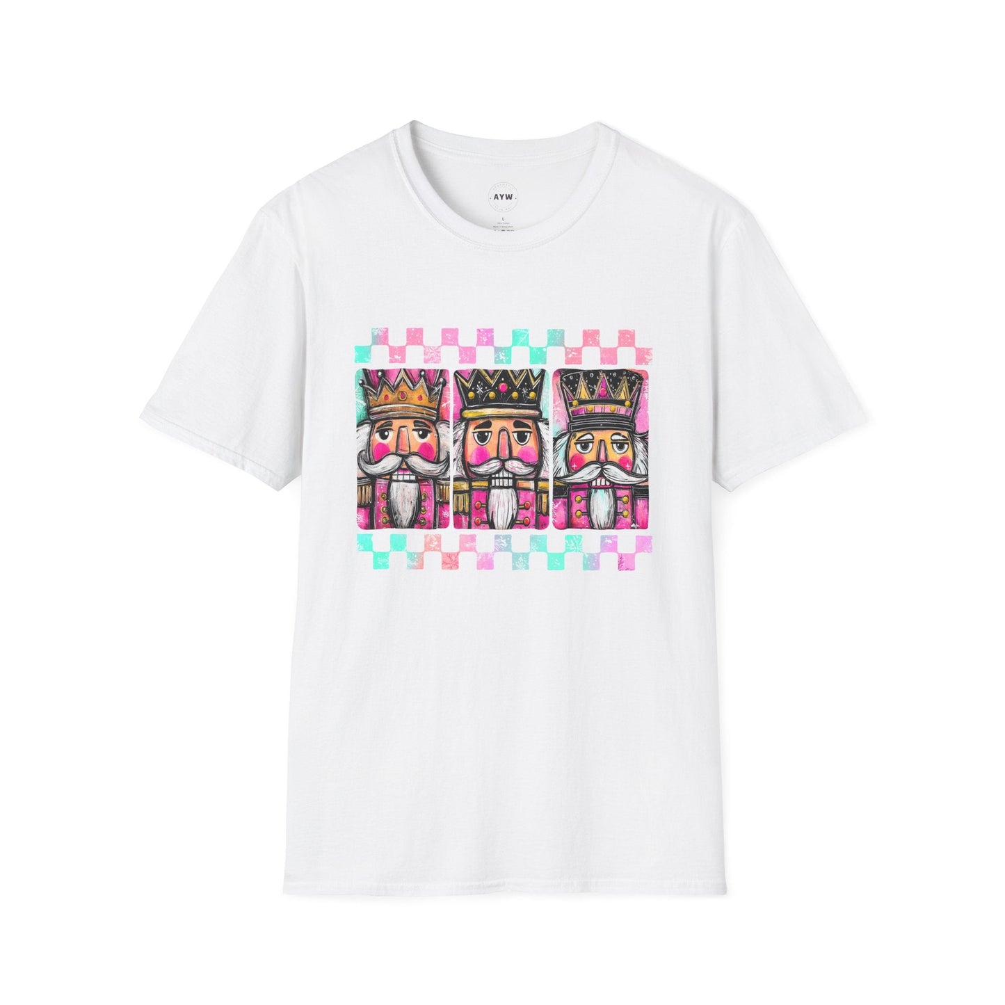 Checkered Nutcracker Tee Printify