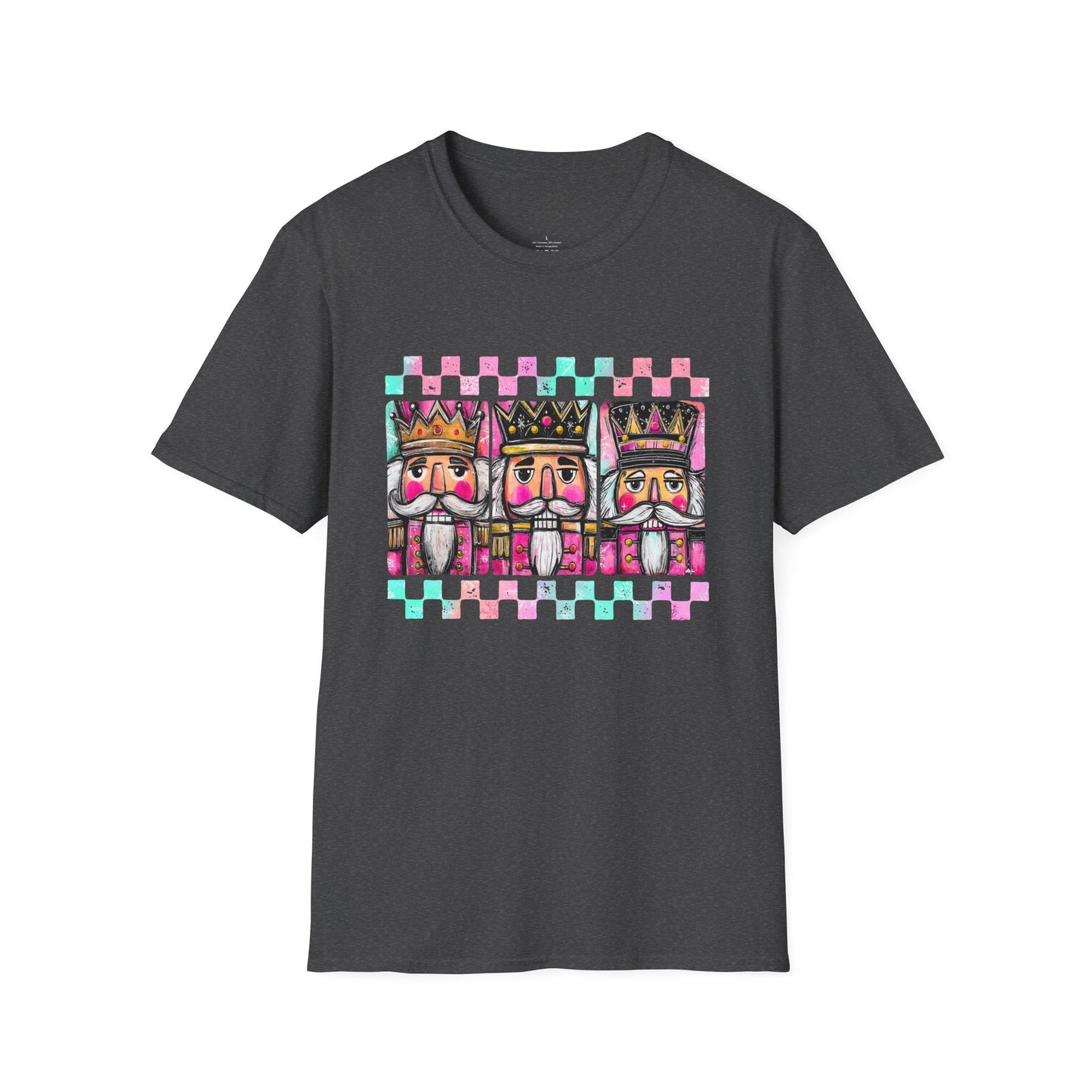 Checkered Nutcracker Tee Printify