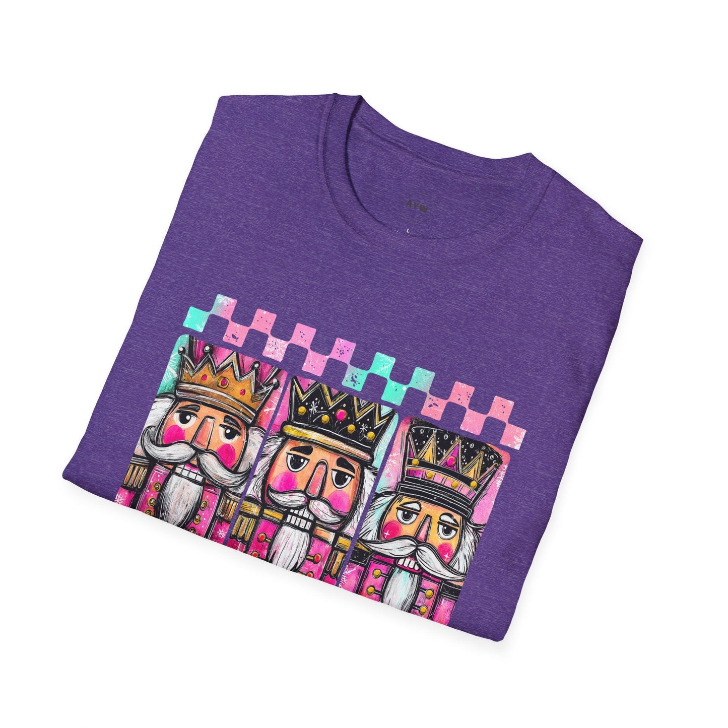 Checkered Nutcracker Tee Printify