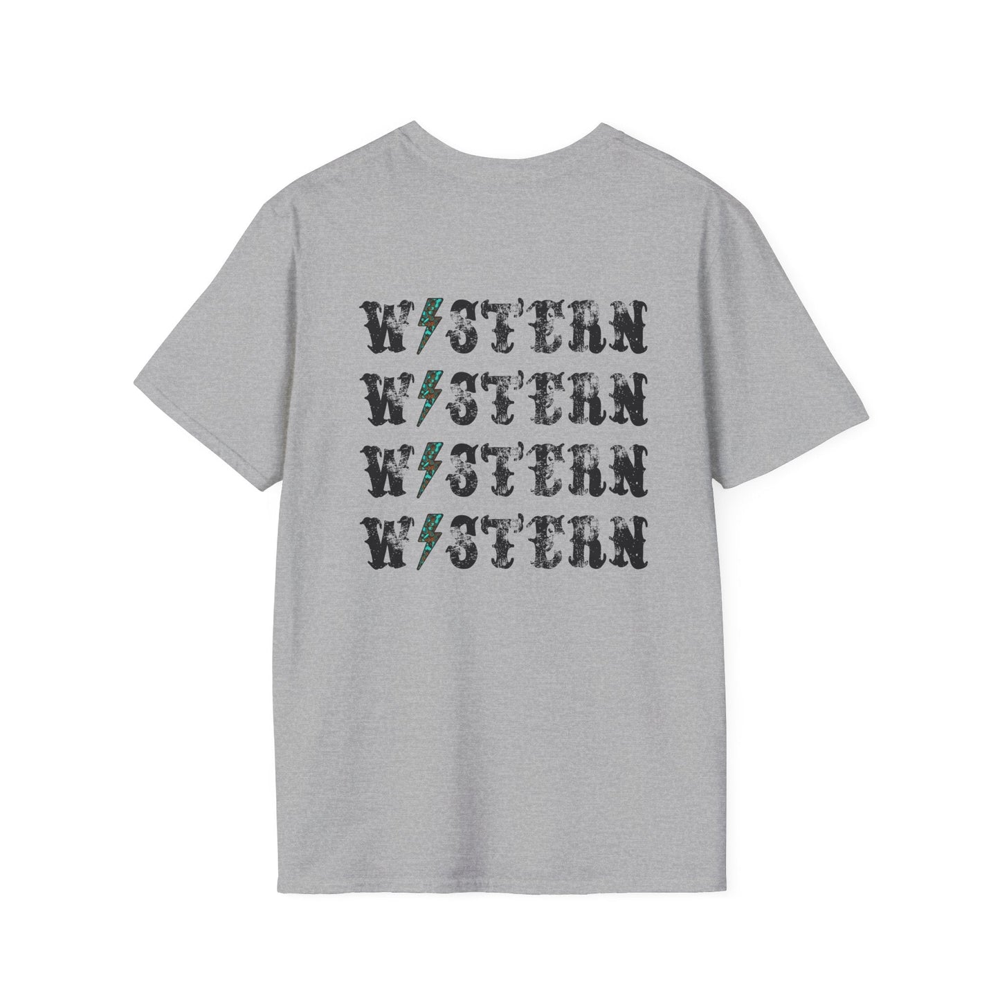 Western x4 Tee Printify