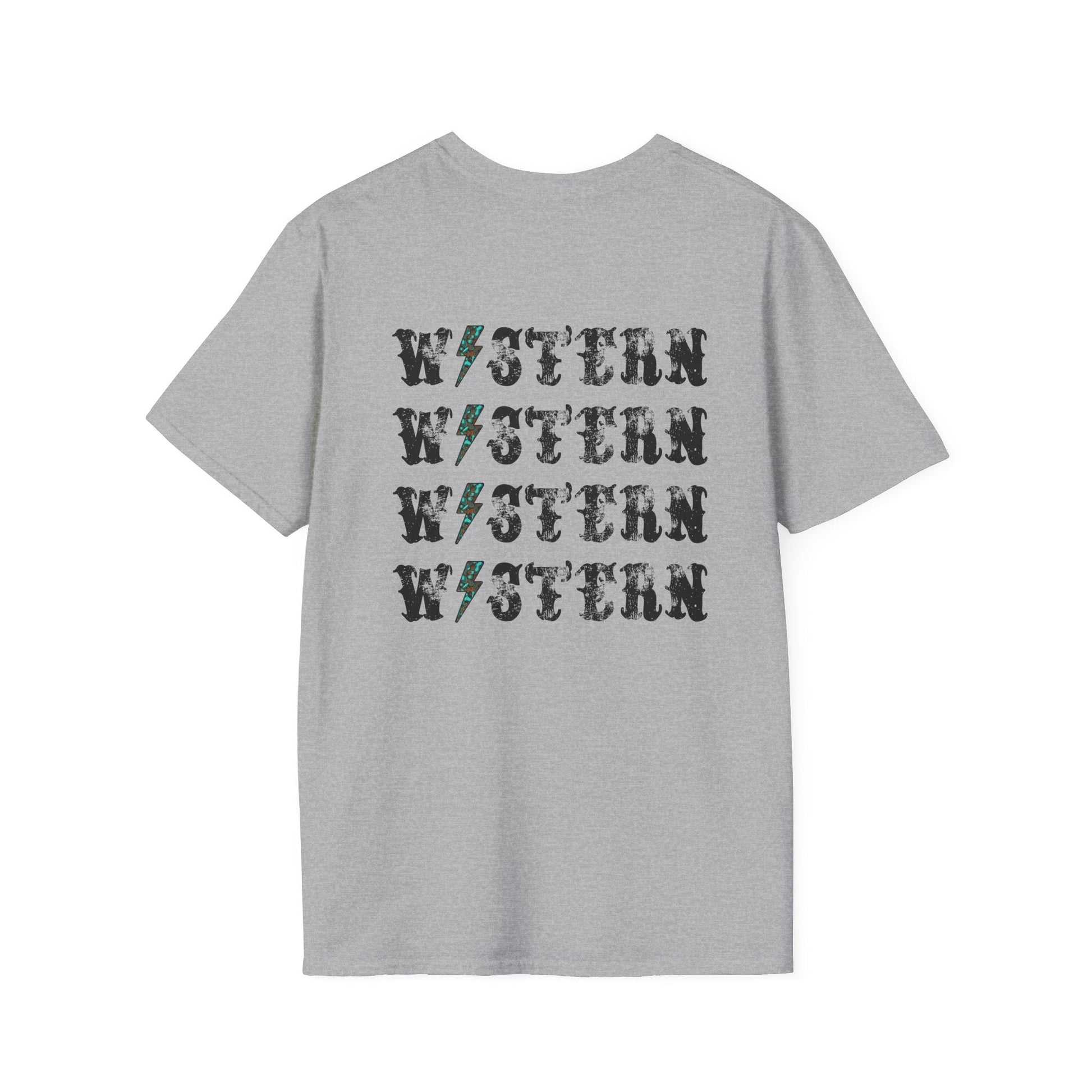 Western x4 Tee Printify