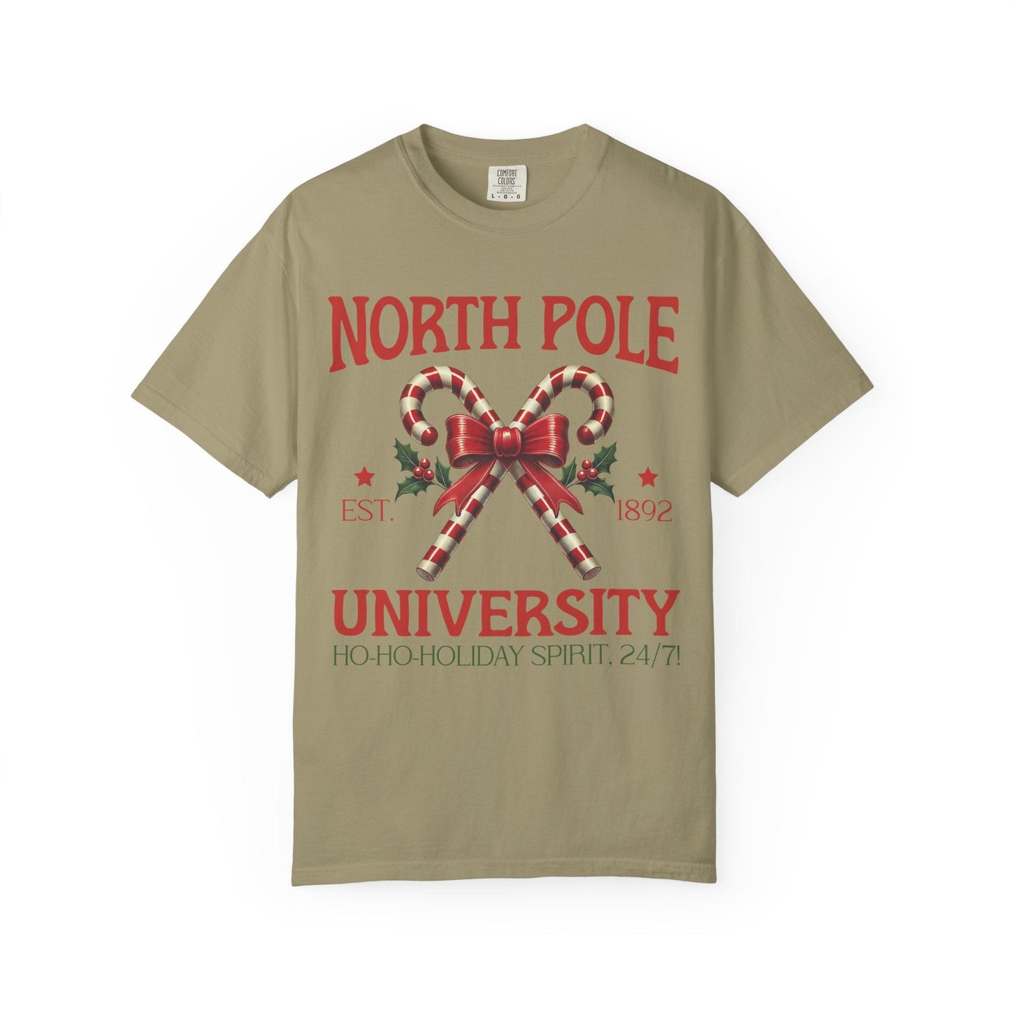 North Pole University Tee Printify