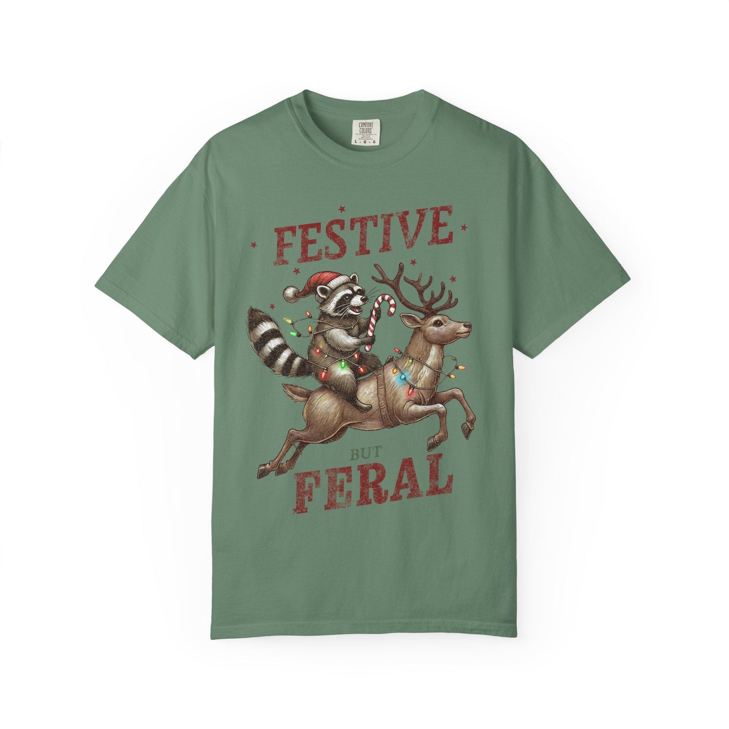 Festive But Feral Tee Printify