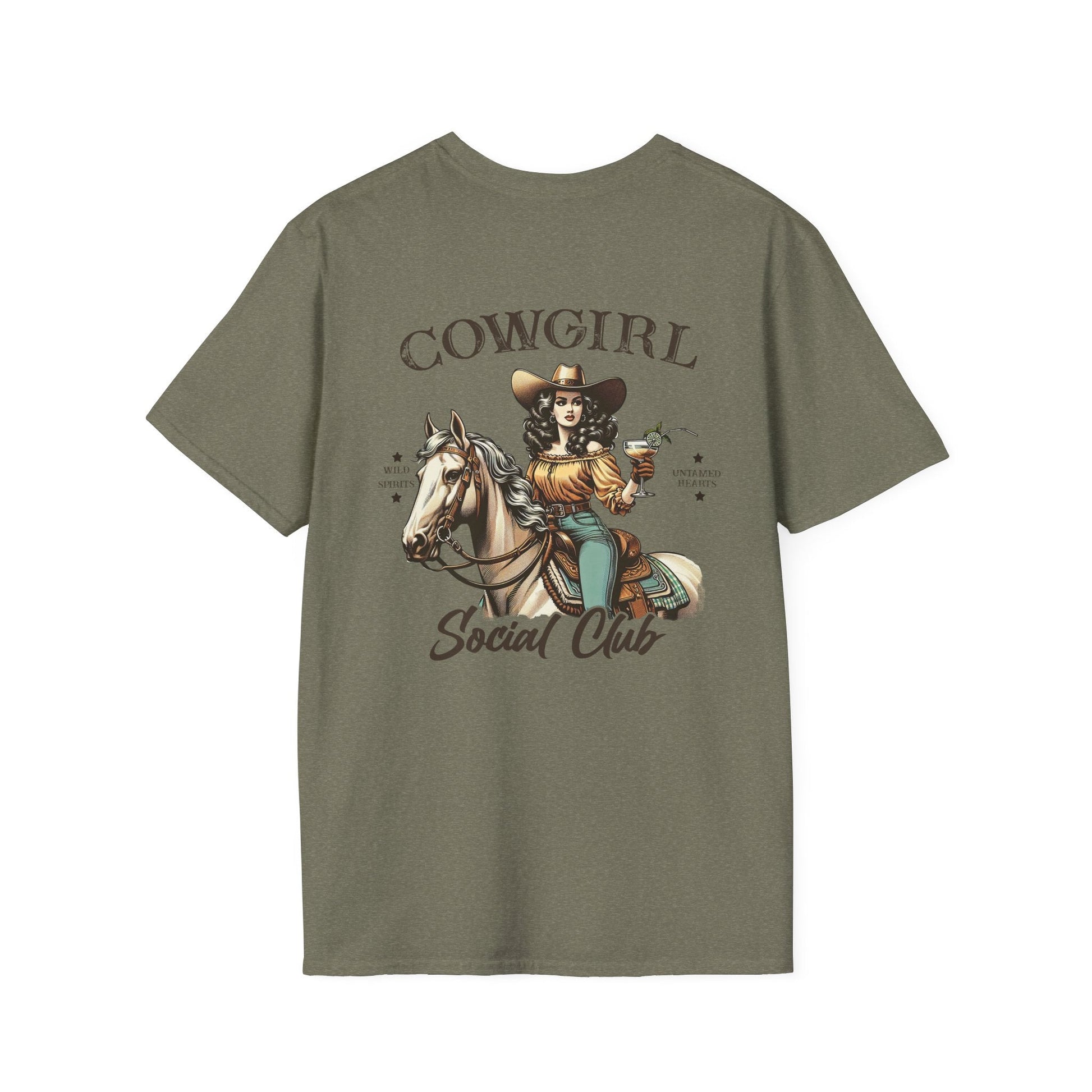Cowgirl Social Club Tee Printify