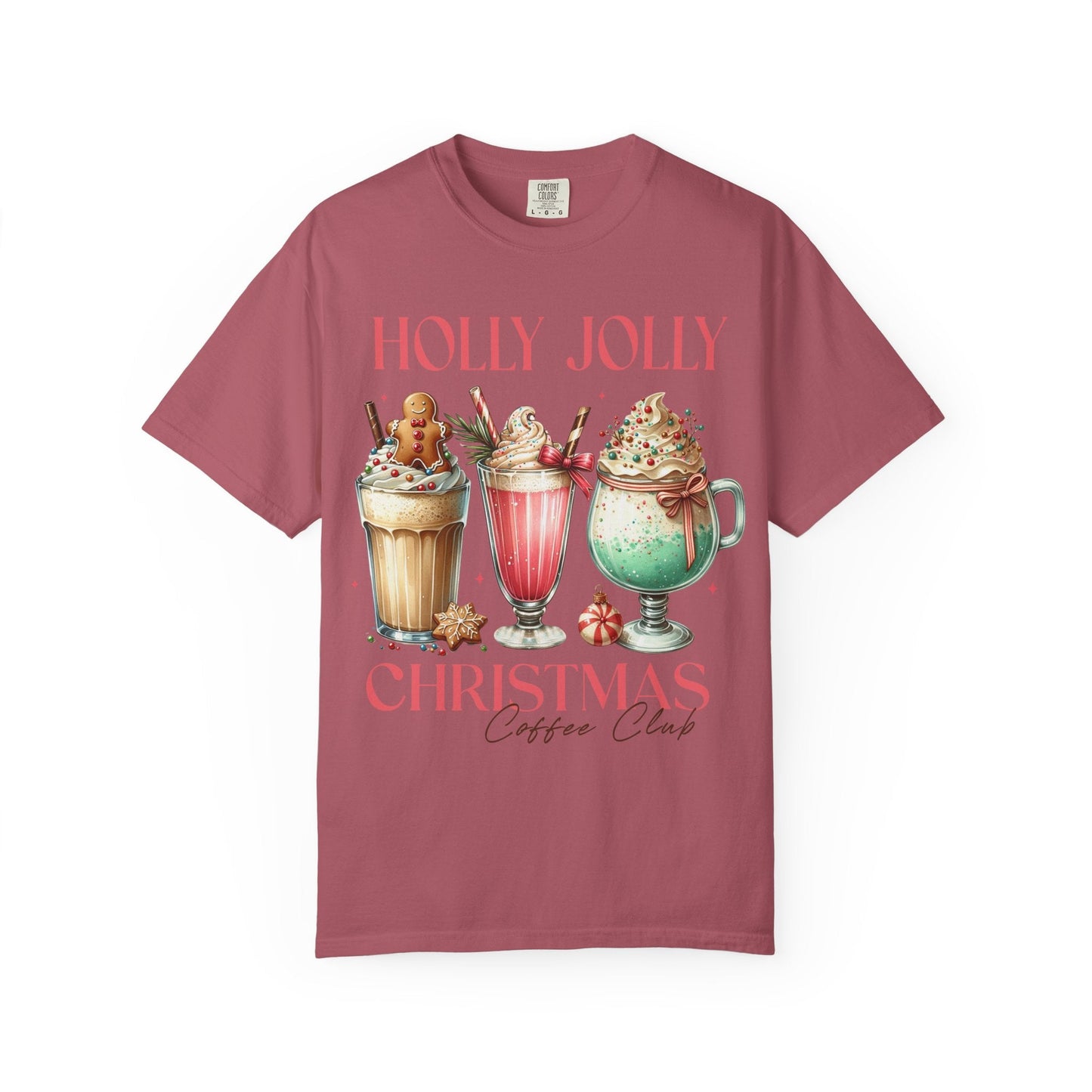 Holly Jolly Christmas Coffee Tee Printify