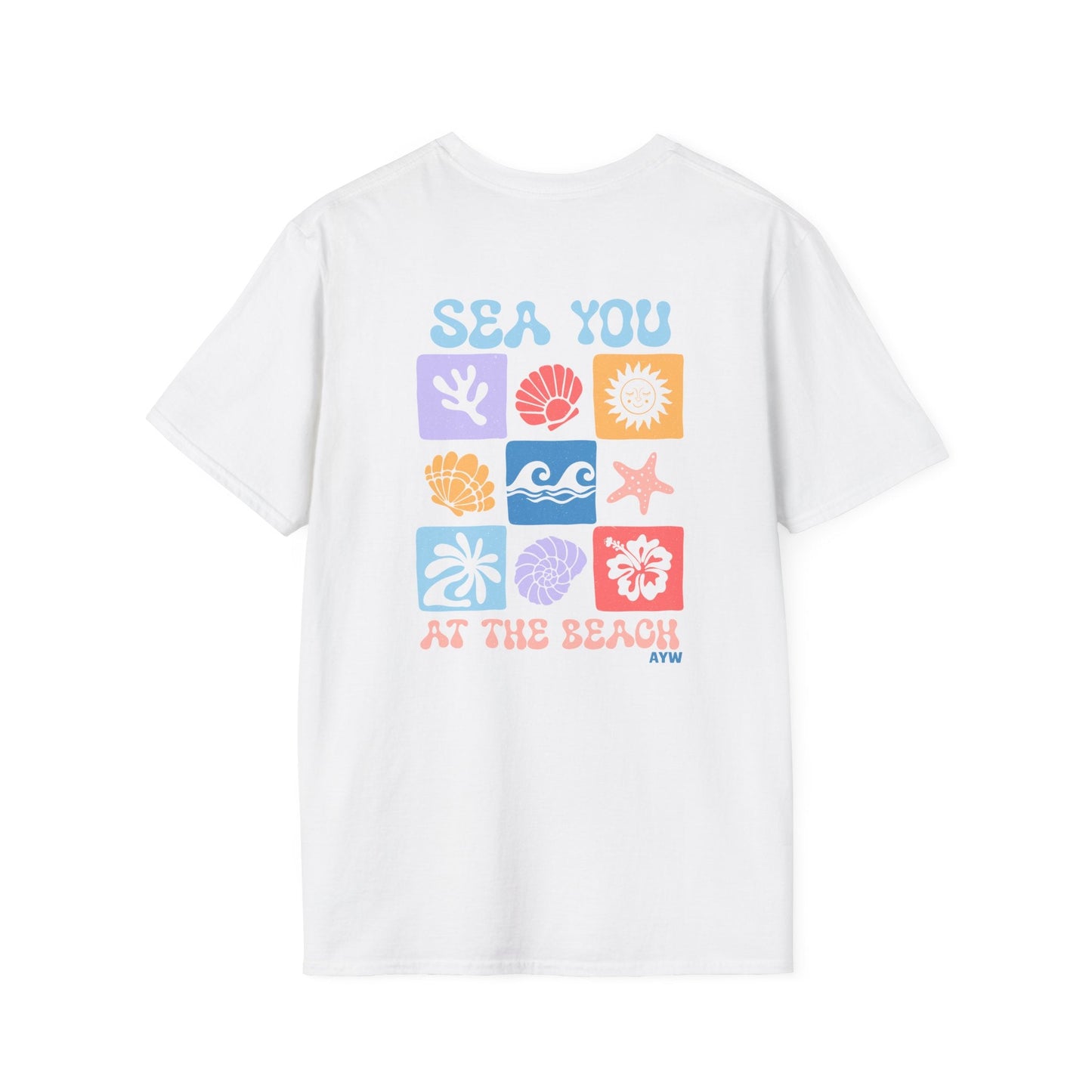Sea You at the Beach Tee Printify