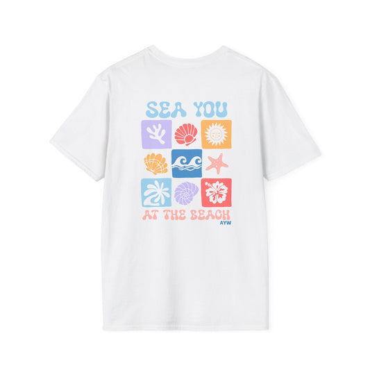 Sea You at the Beach Tee Printify