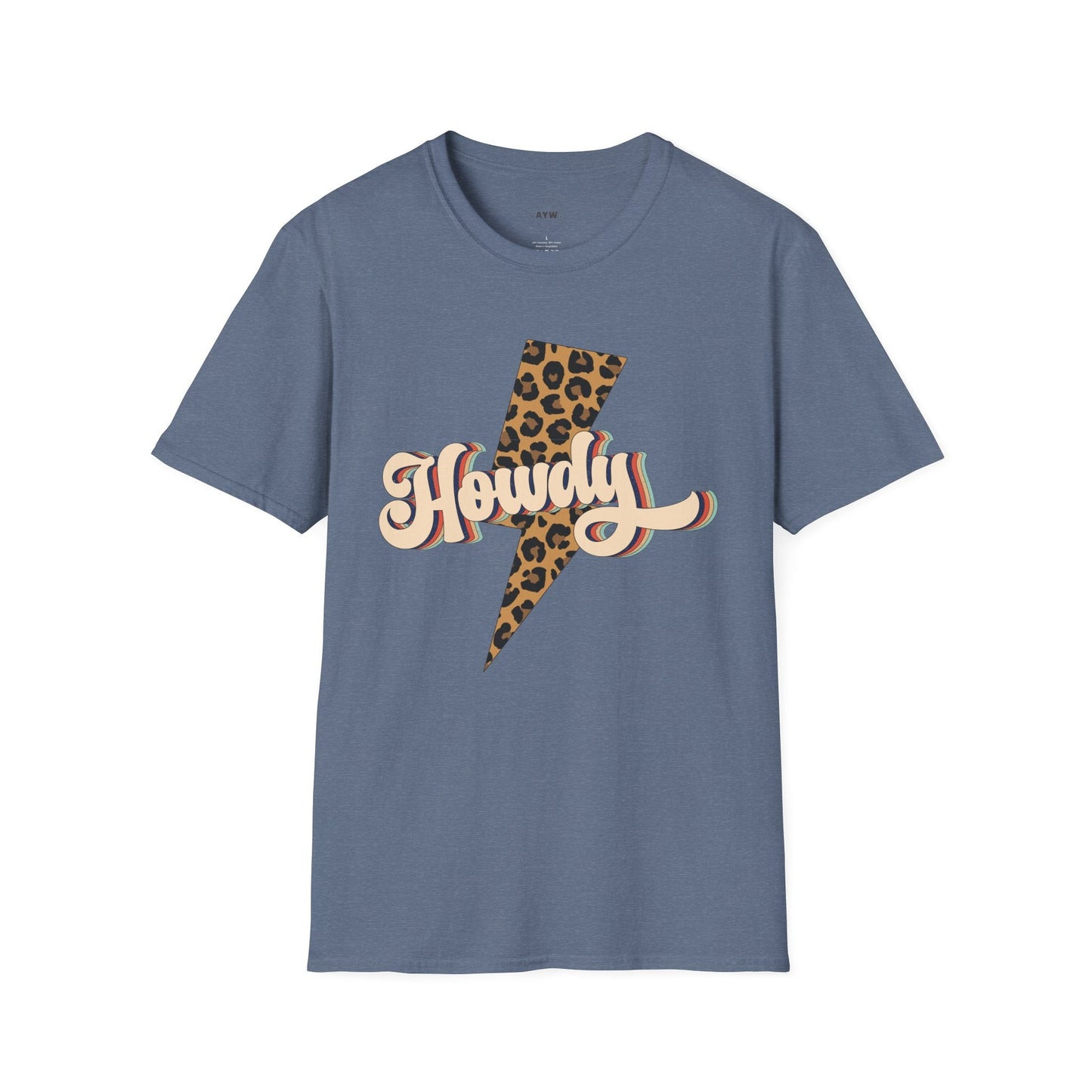 Howdy Retro Front Print Printify