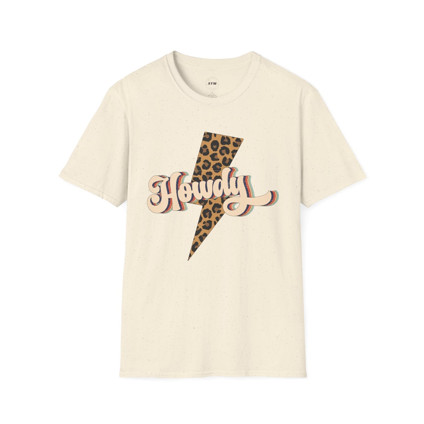Howdy Retro Front Print Printify