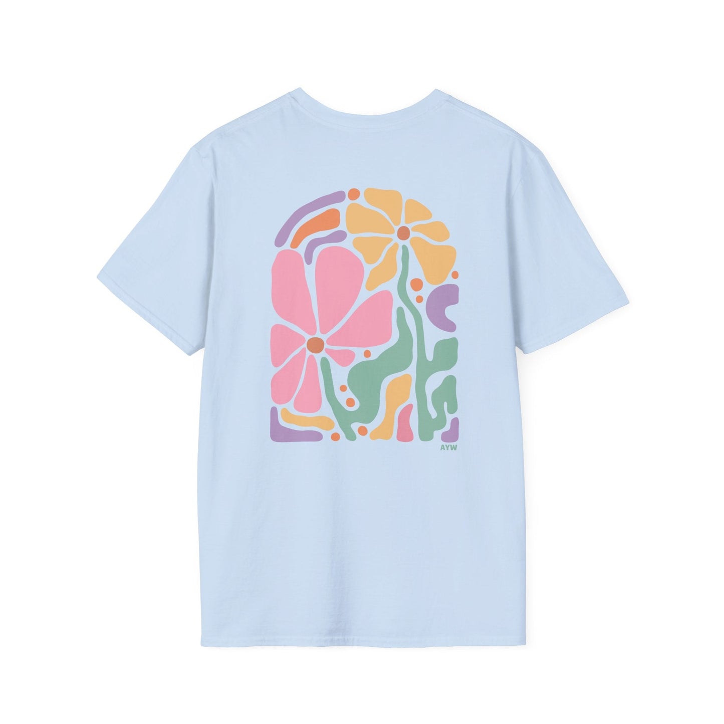 Stained Glass Tee Printify
