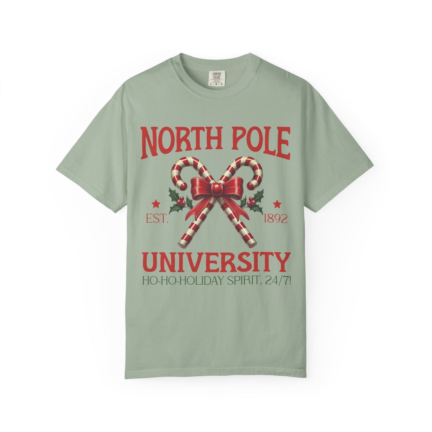 North Pole University Tee Printify