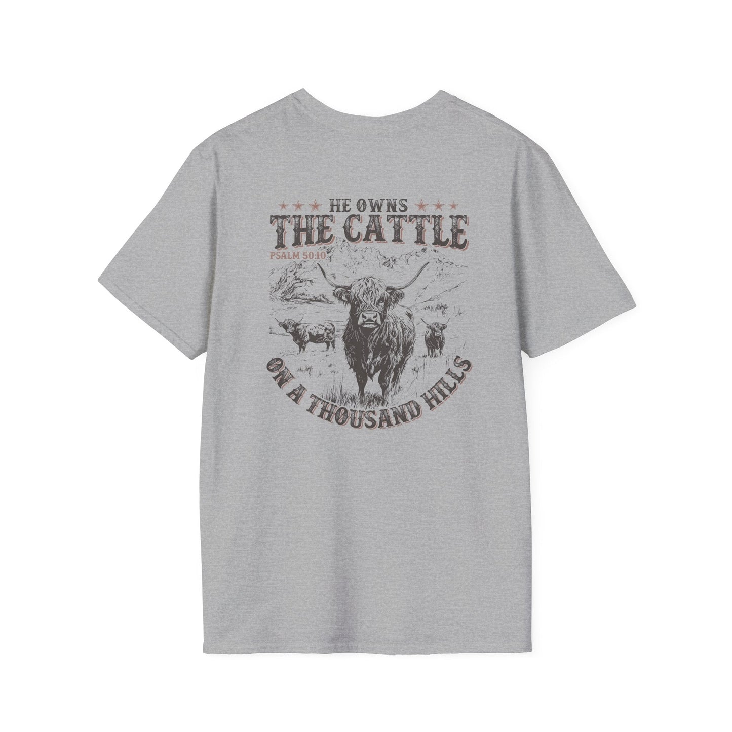 He owns the Cattle Tee Printify