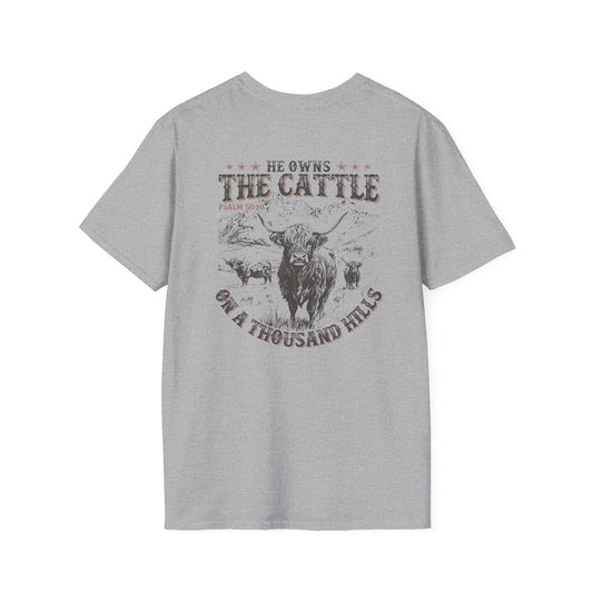 He owns the Cattle Tee Printify