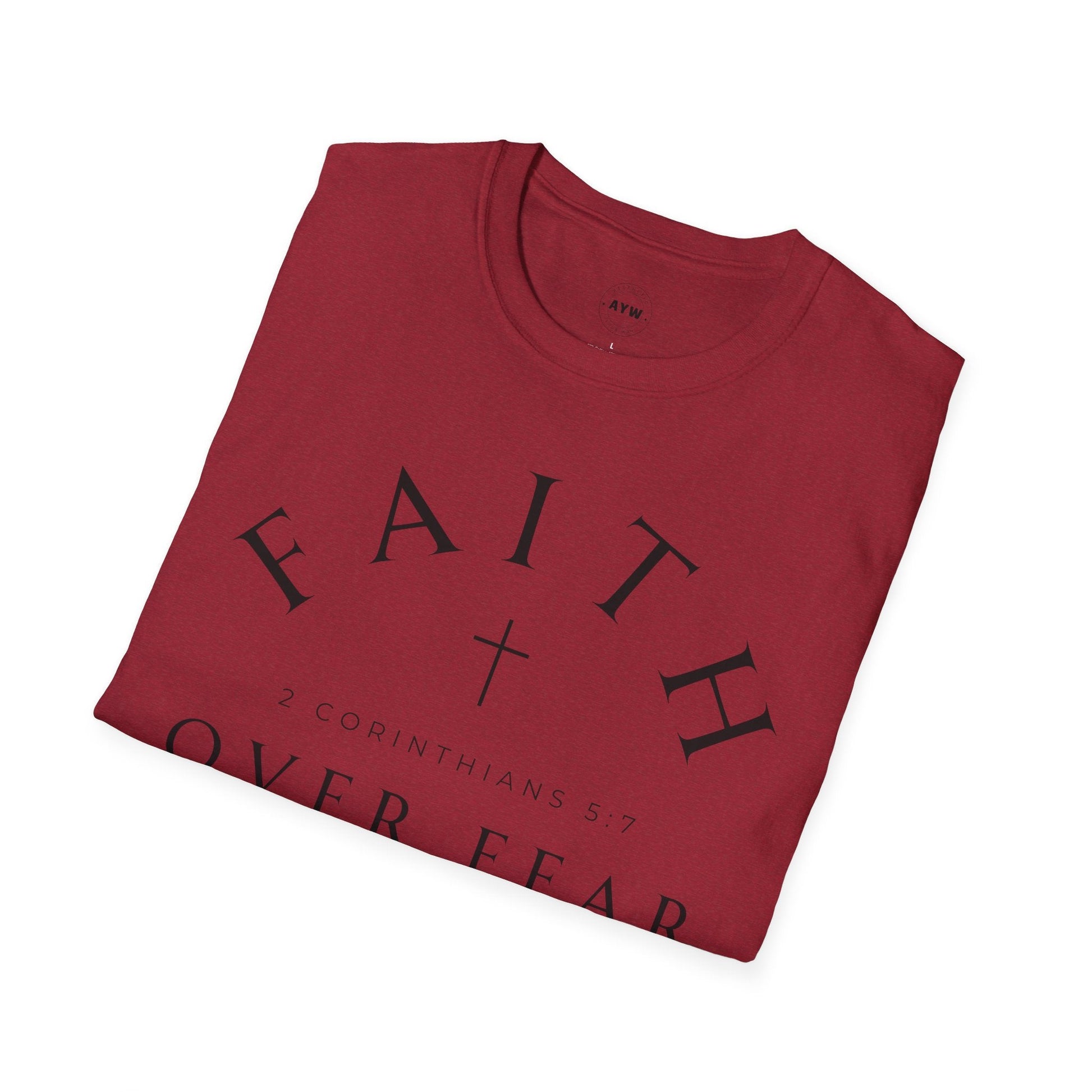 Faith Over Fear Tee Printify