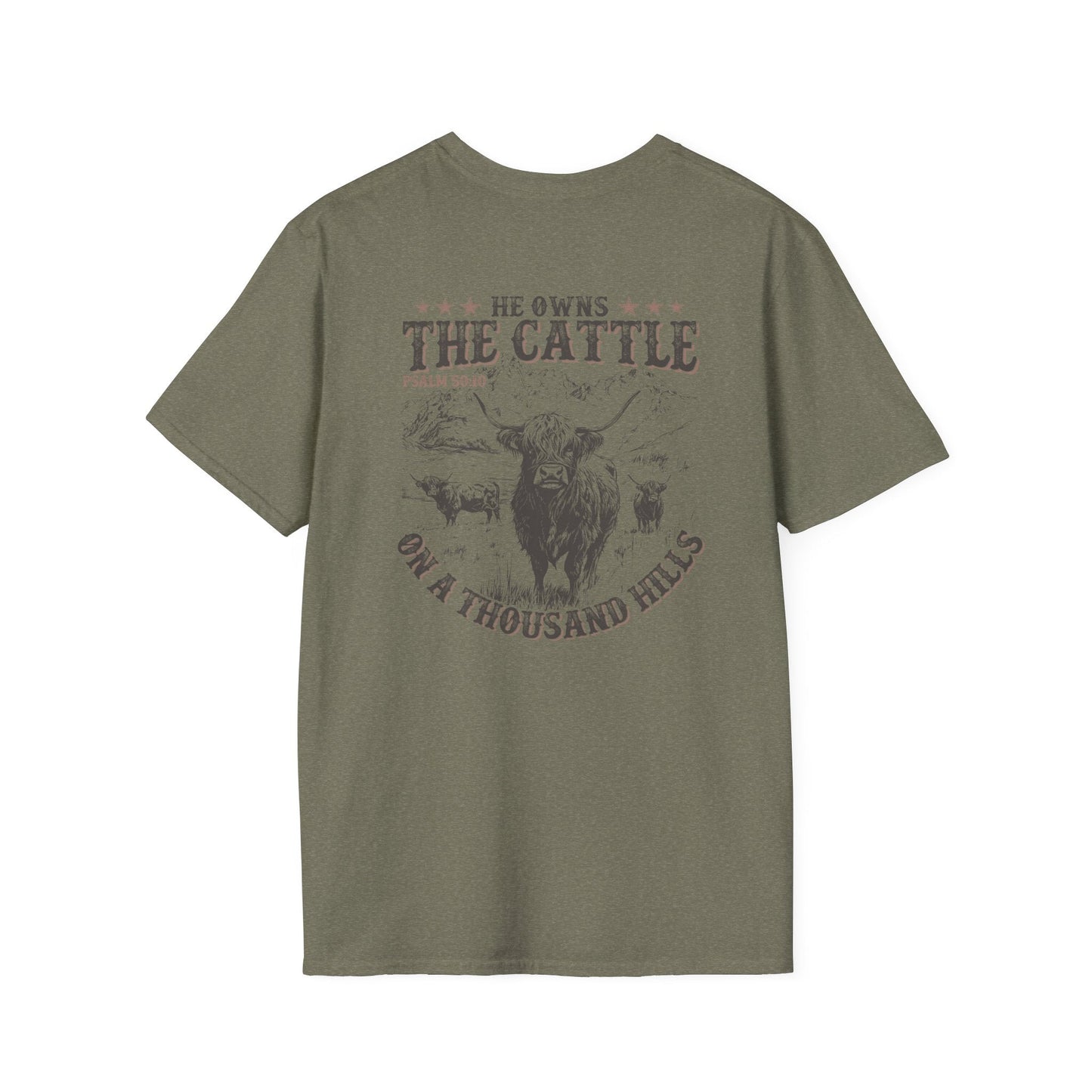 He owns the Cattle Tee Printify