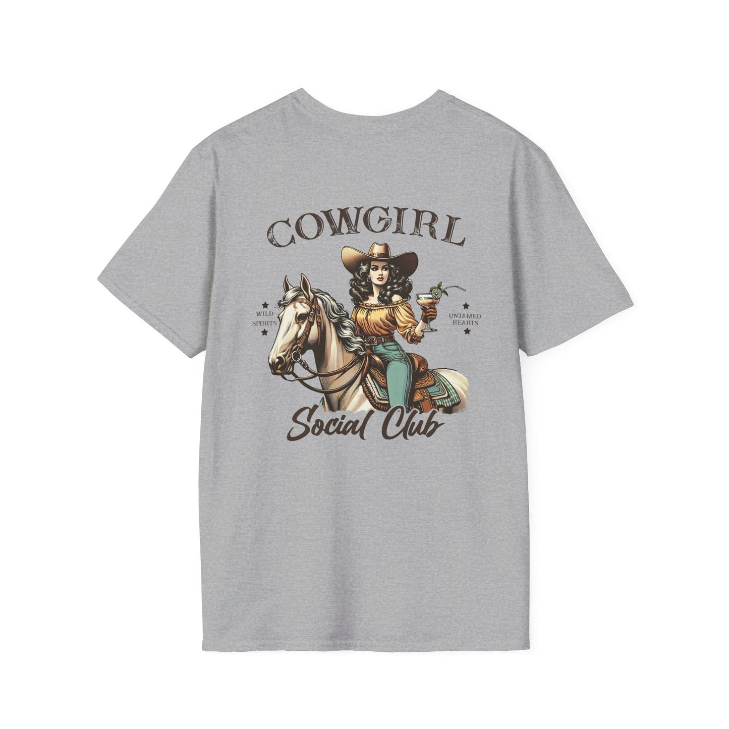 Cowgirl Social Club Tee Printify