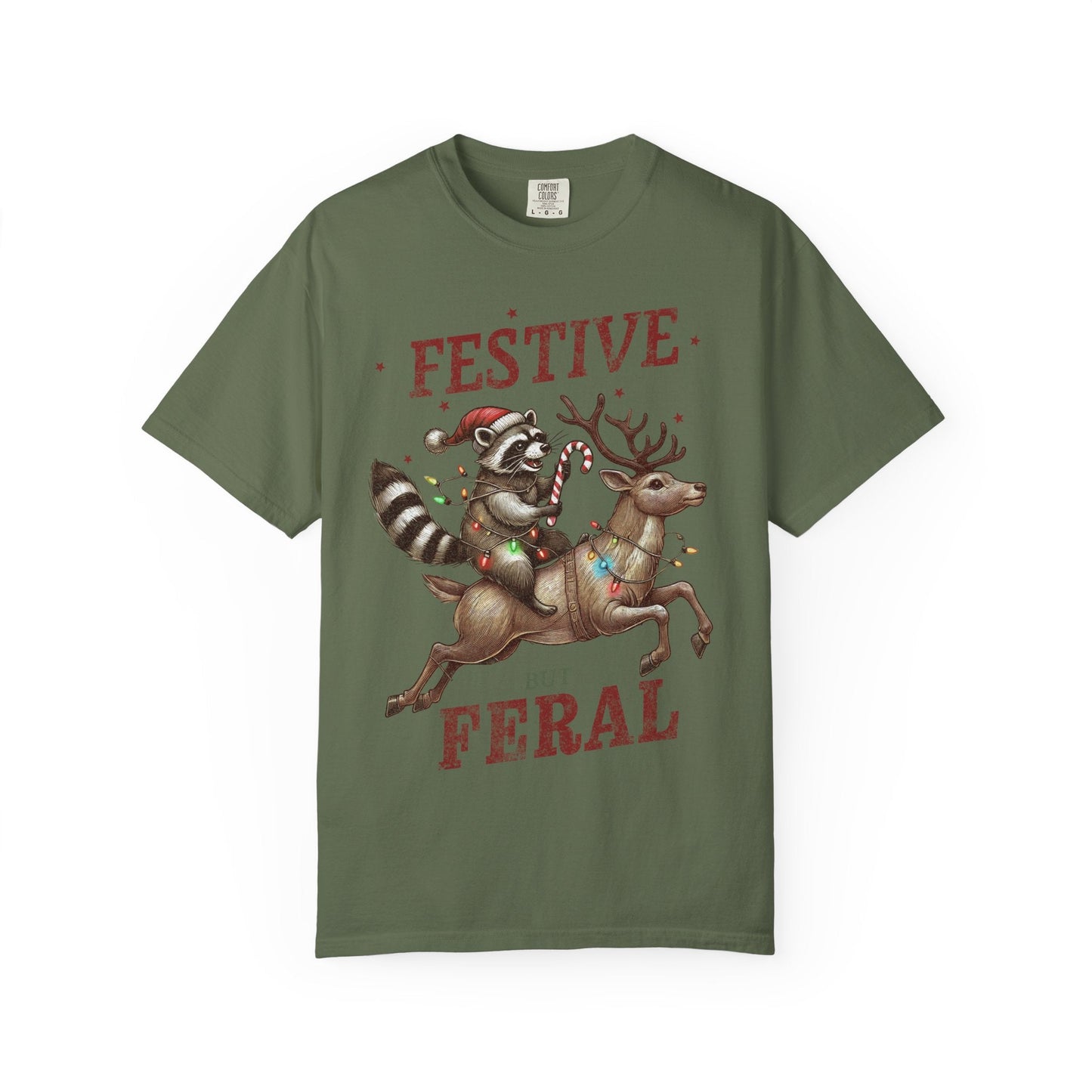 Festive But Feral Tee Printify