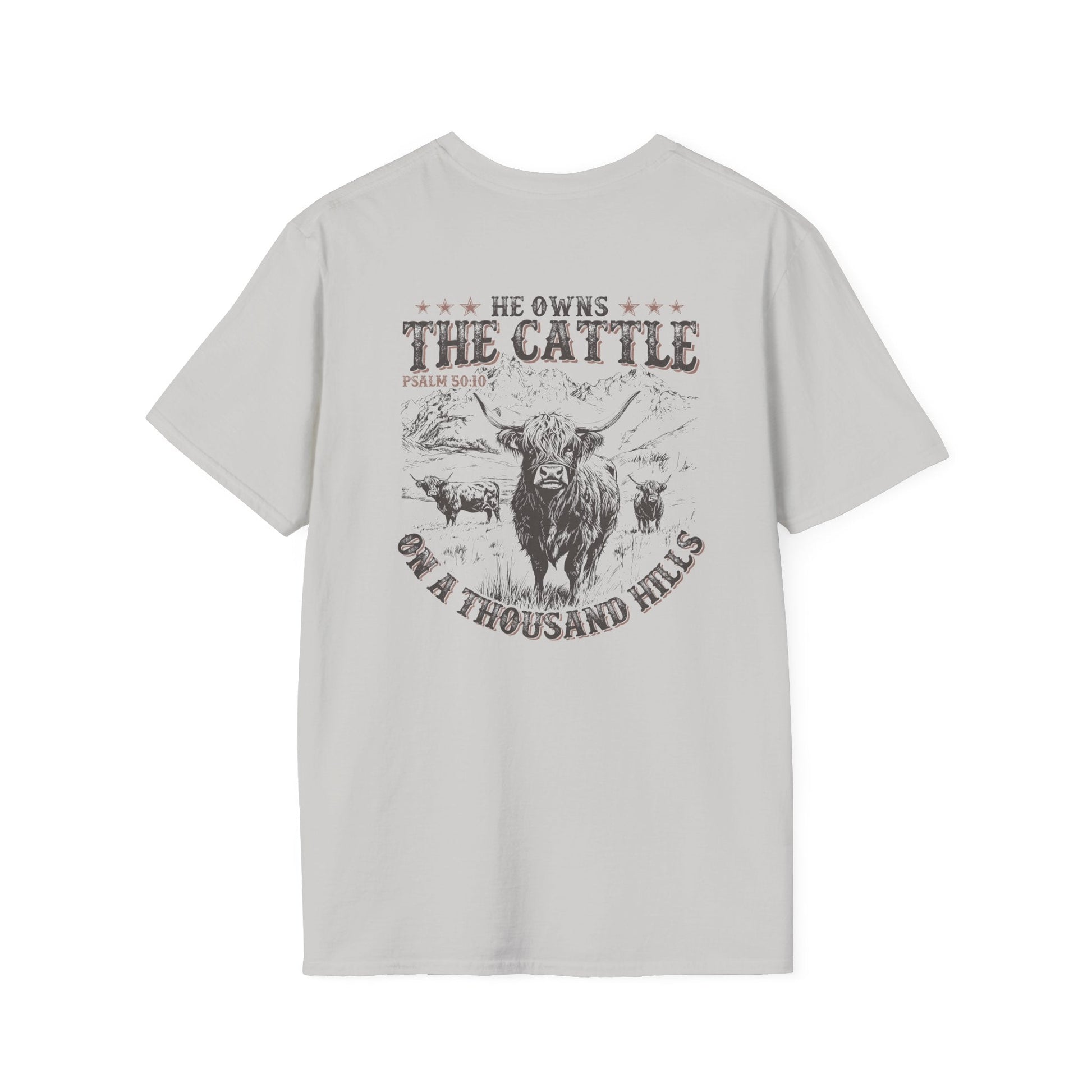 He owns the Cattle Tee Printify