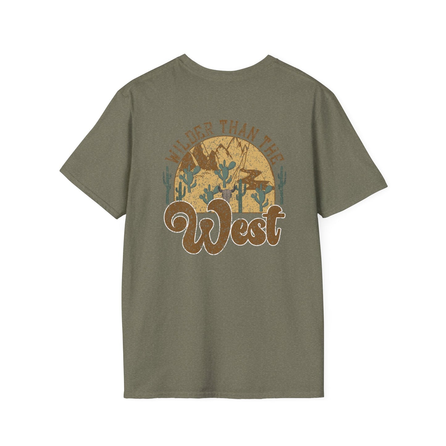 Wilder Than the West Tee Printify