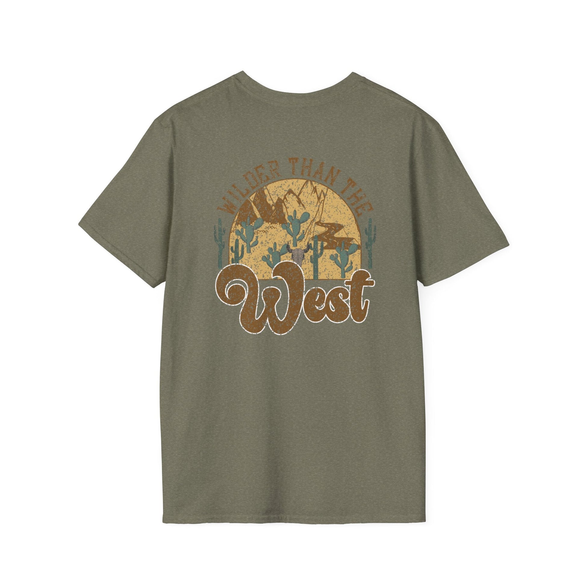 Wilder Than the West Tee Printify