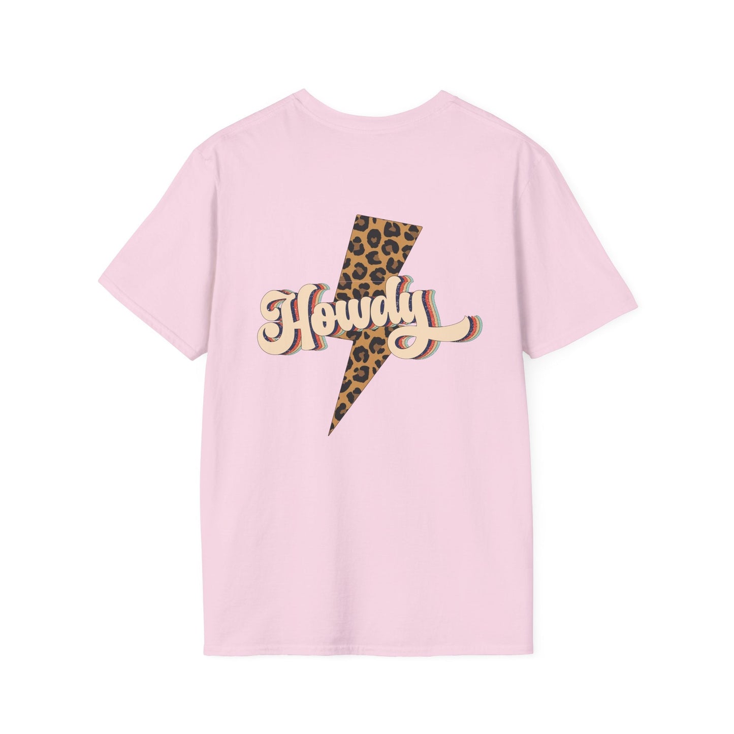 Howdy Retro Back Print Printify