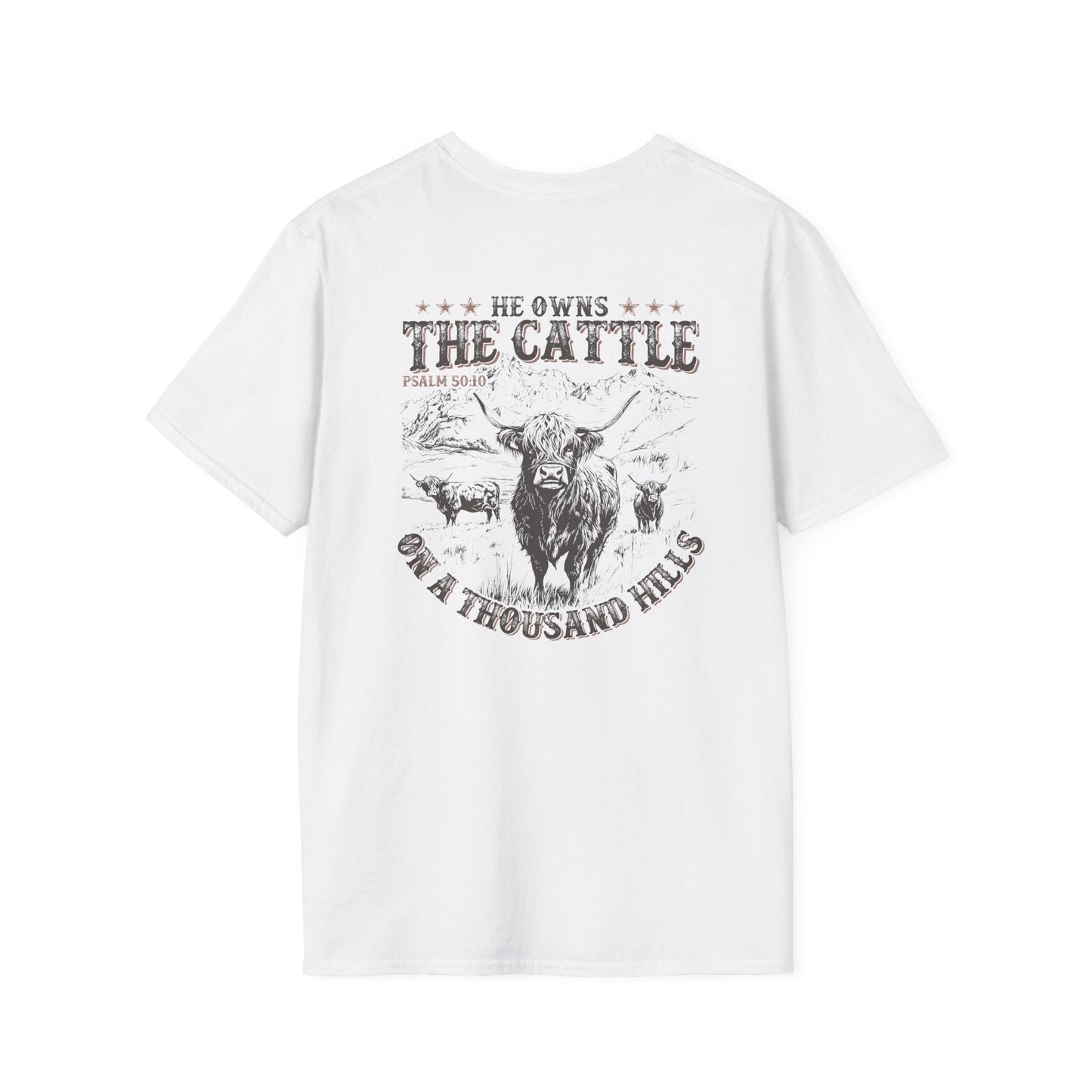 He owns the Cattle Tee Printify