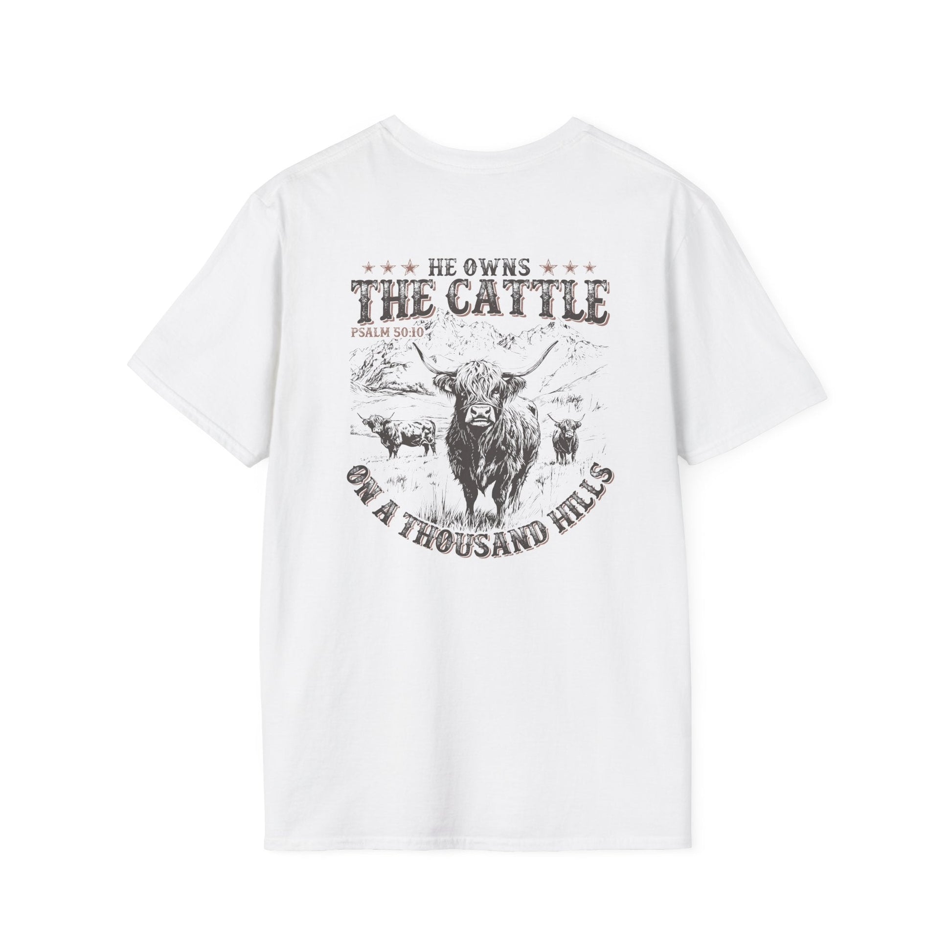 He owns the Cattle Tee Printify