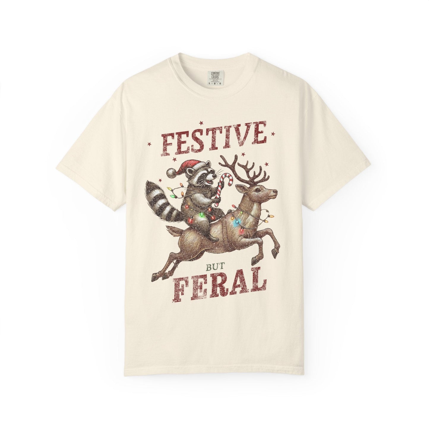 Festive But Feral Tee Printify