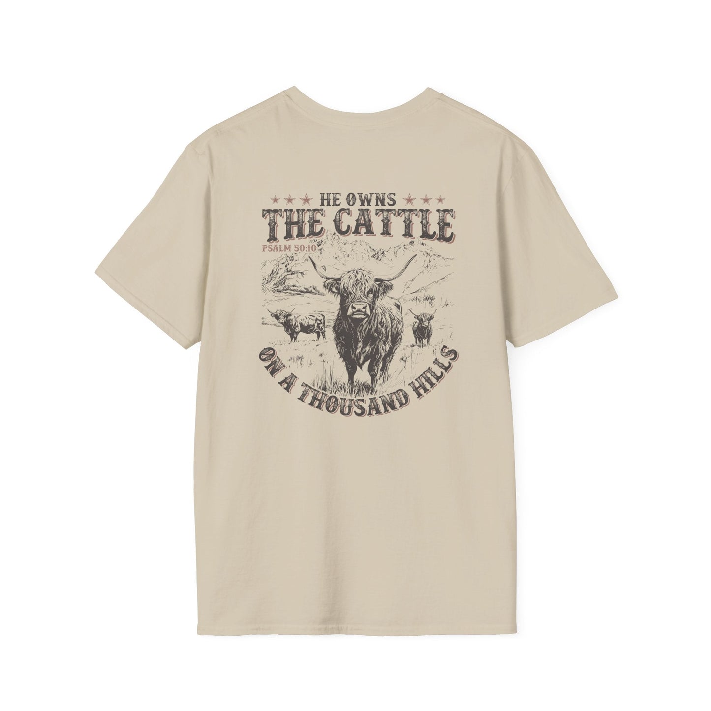 He owns the Cattle Tee Printify