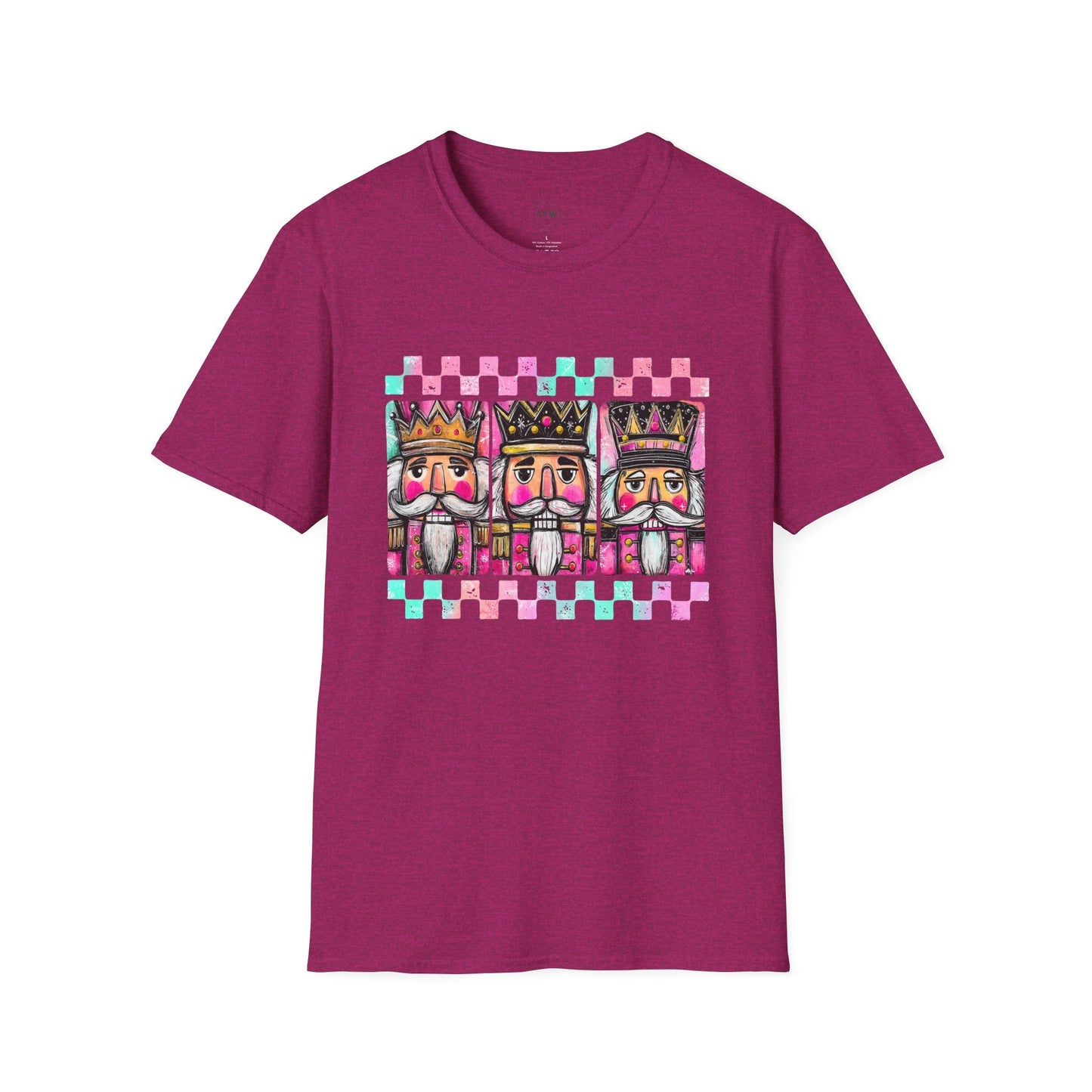Checkered Nutcracker Tee Printify