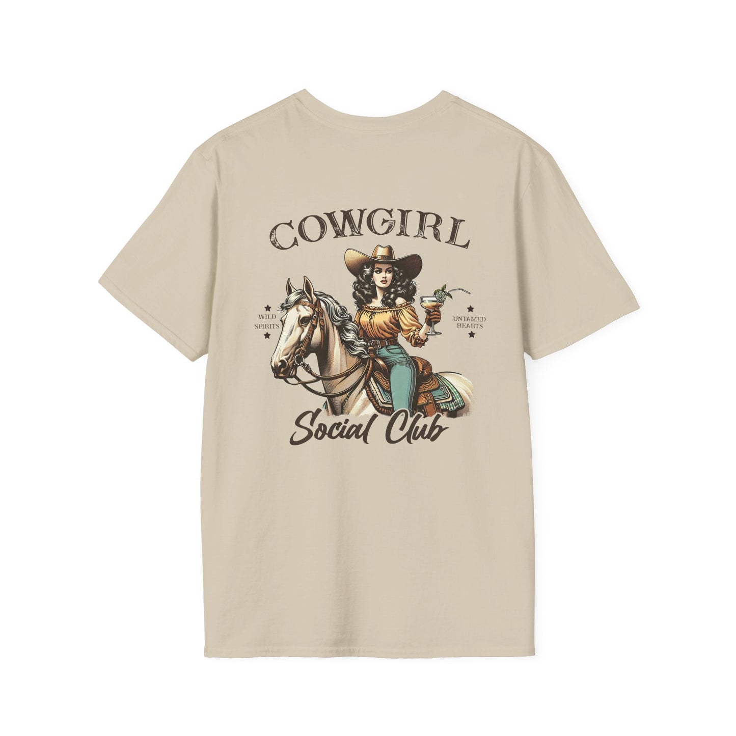 Cowgirl Social Club Tee Printify