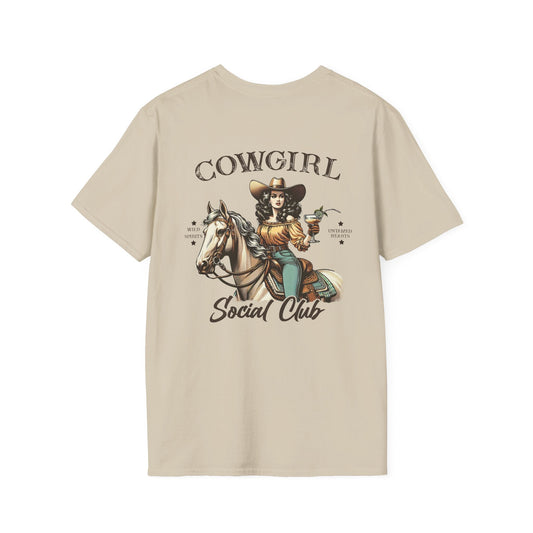 Cowgirl Social Club Tee Printify