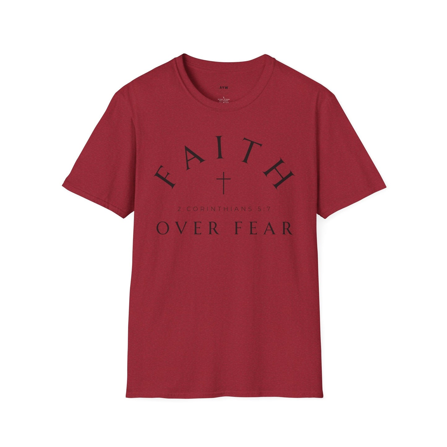 Faith Over Fear Tee Printify