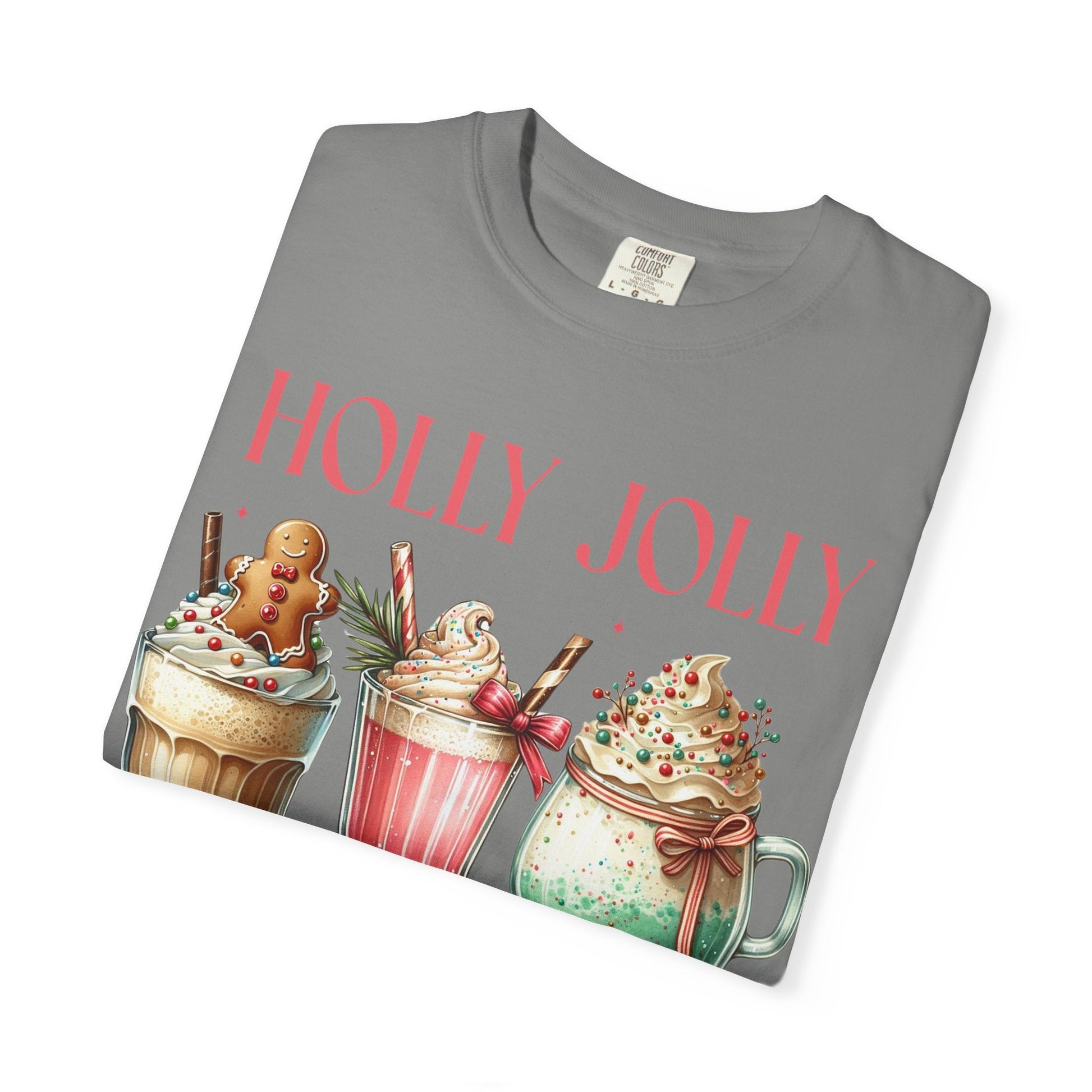 Holly Jolly Christmas Coffee Tee Printify