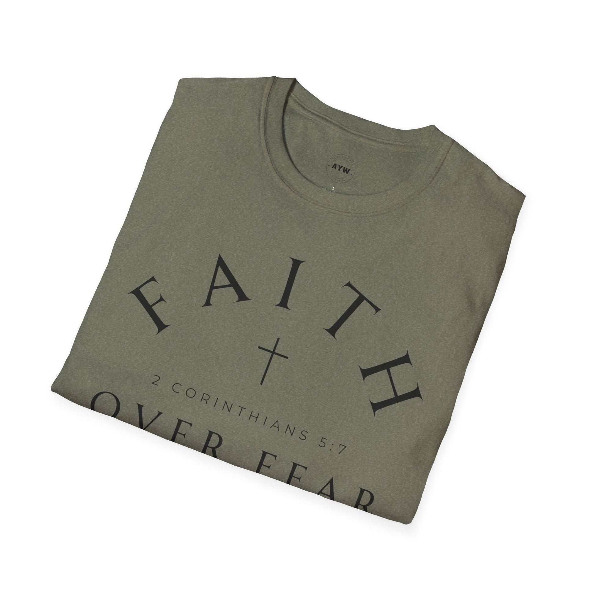 Faith Over Fear Tee Printify