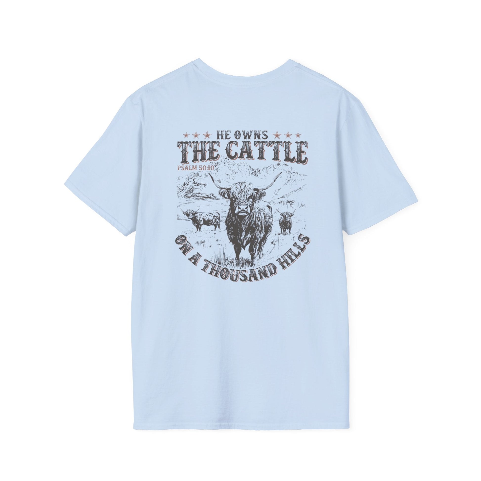He owns the Cattle Tee Printify