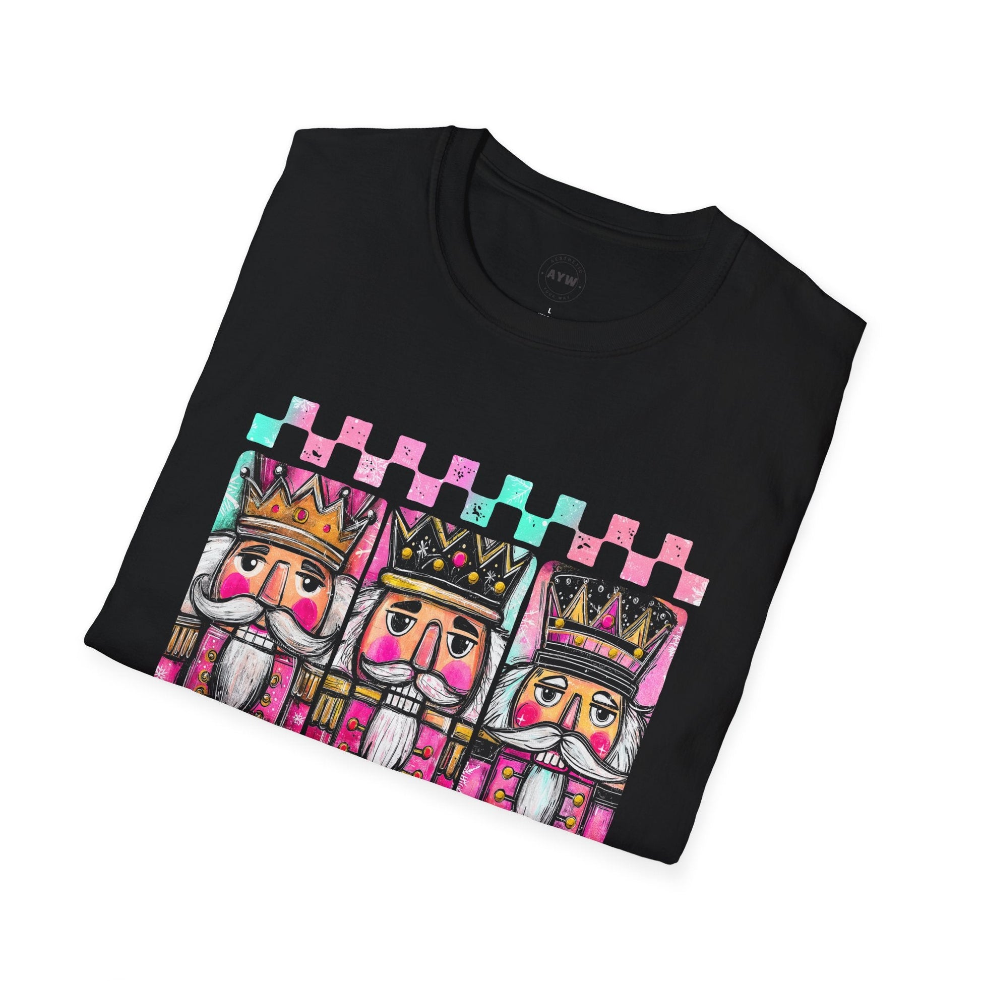 Checkered Nutcracker Tee Printify
