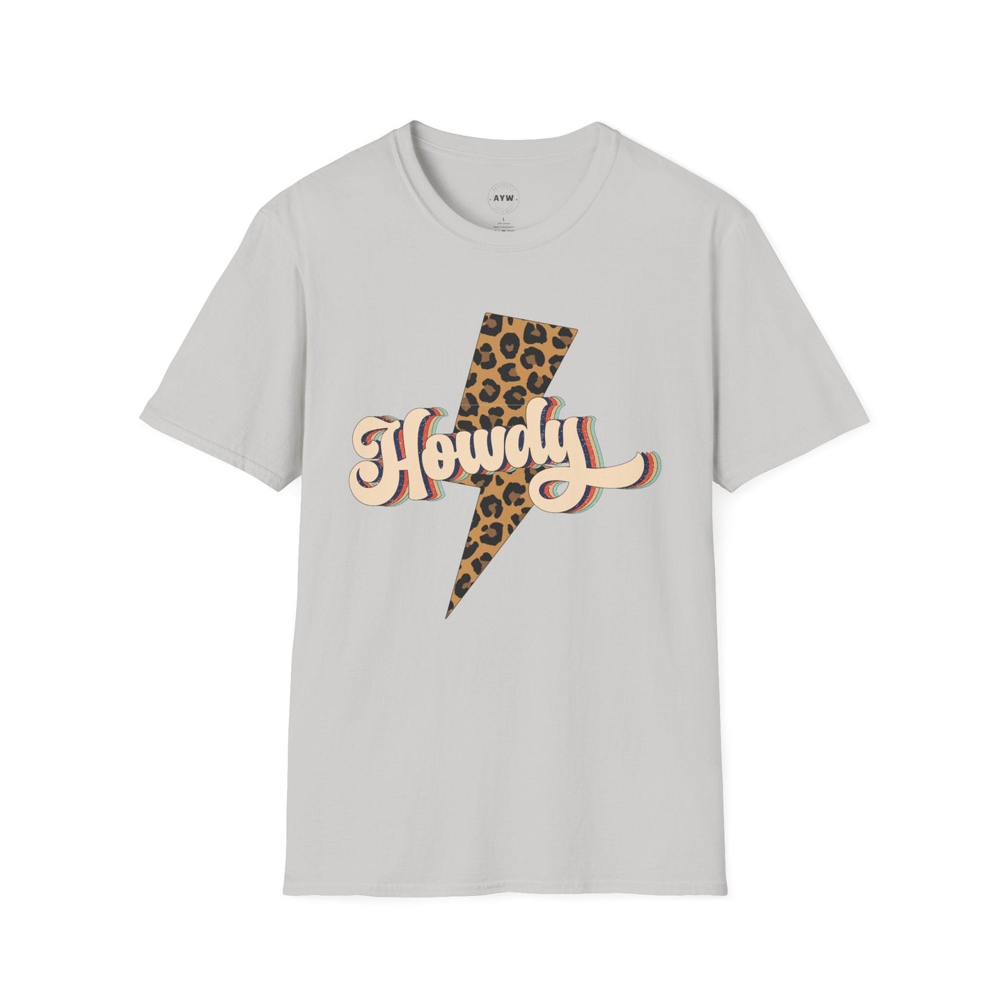 Howdy Retro Front Print Printify