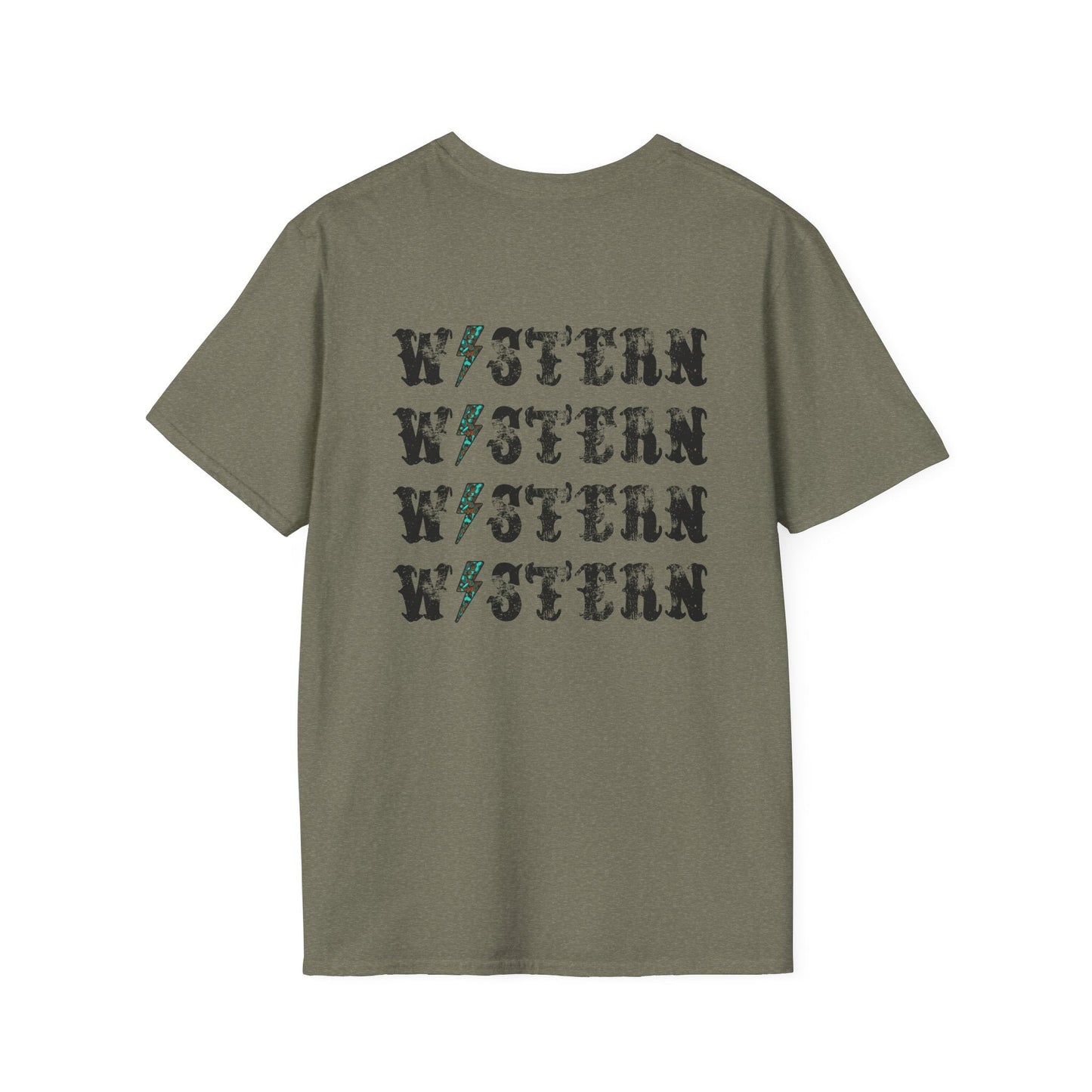 Western x4 Tee Printify