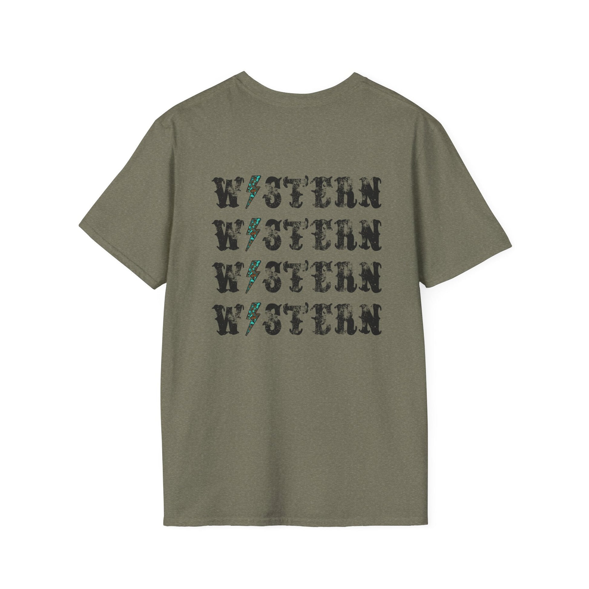 Western x4 Tee Printify