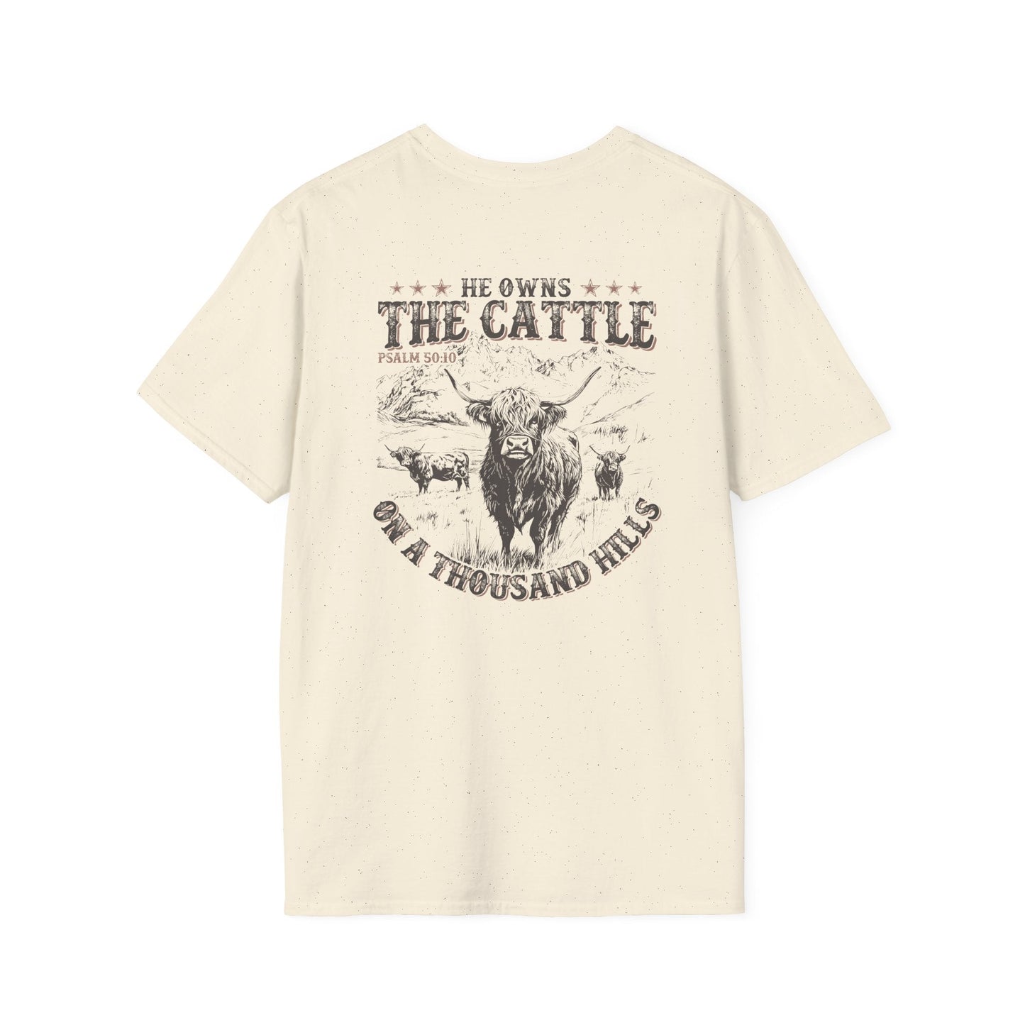 He owns the Cattle Tee Printify