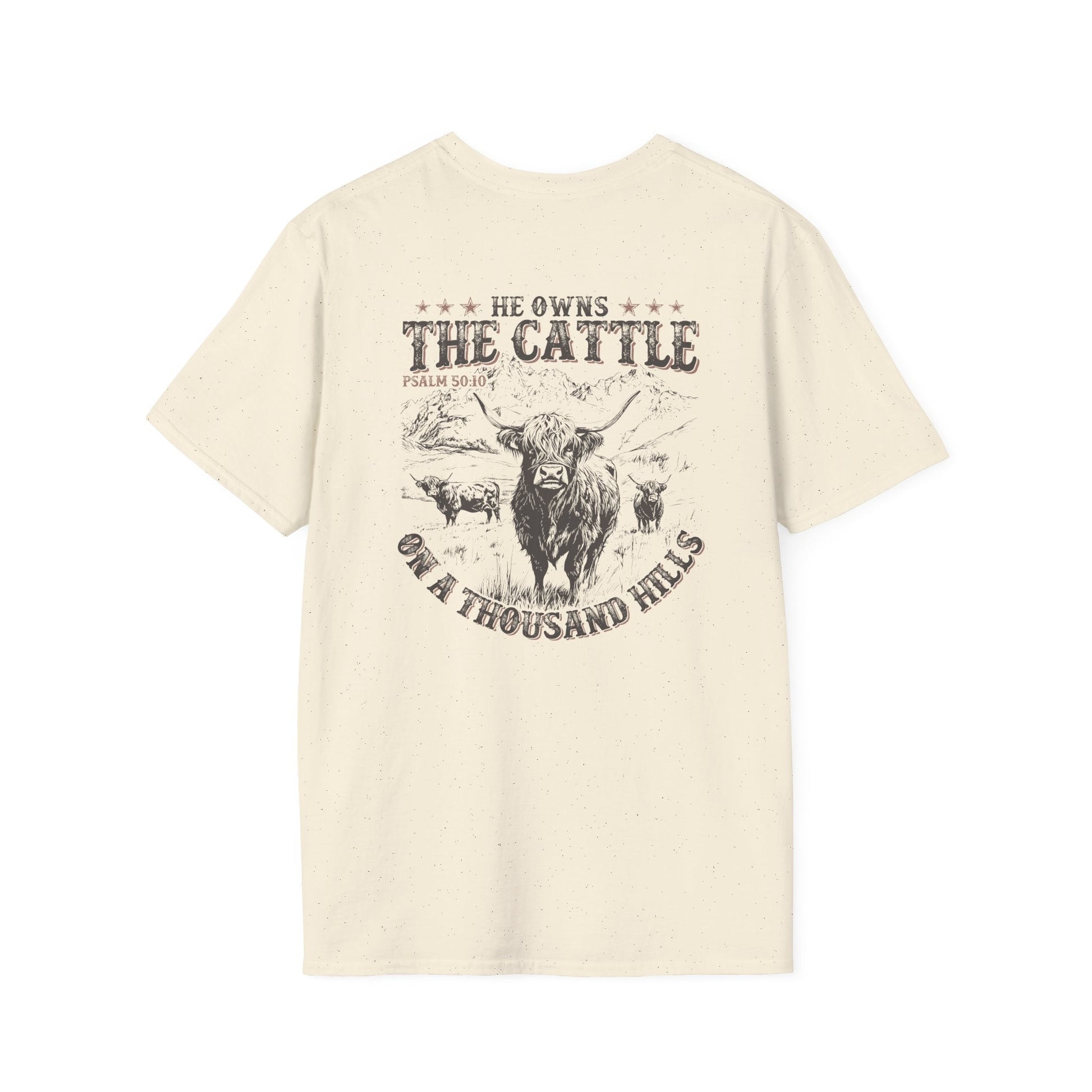 He owns the Cattle Tee Printify