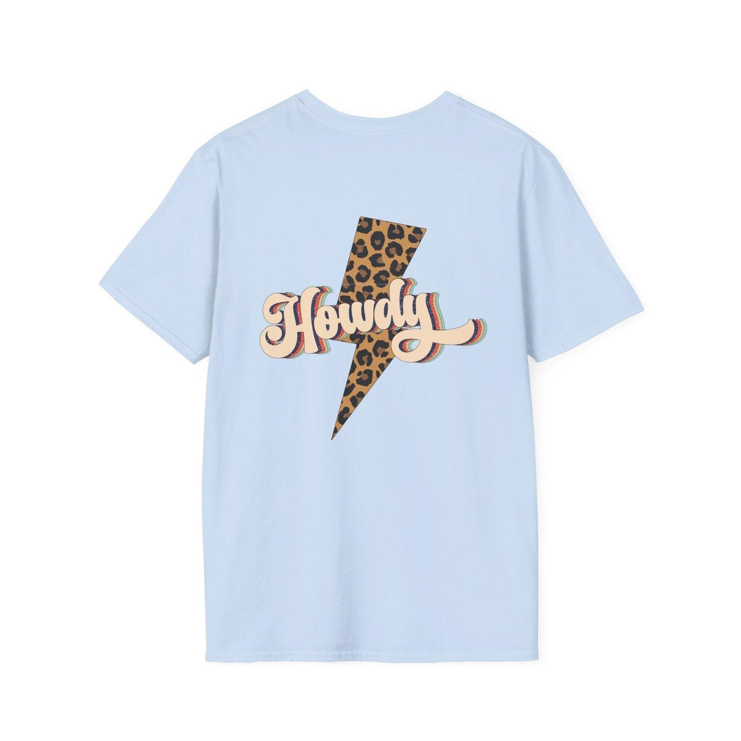 Howdy Retro Back Print Printify