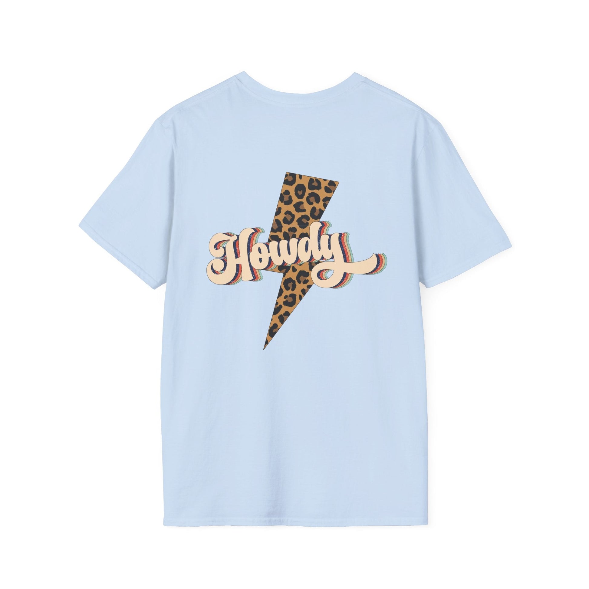 Howdy Retro Back Print Printify