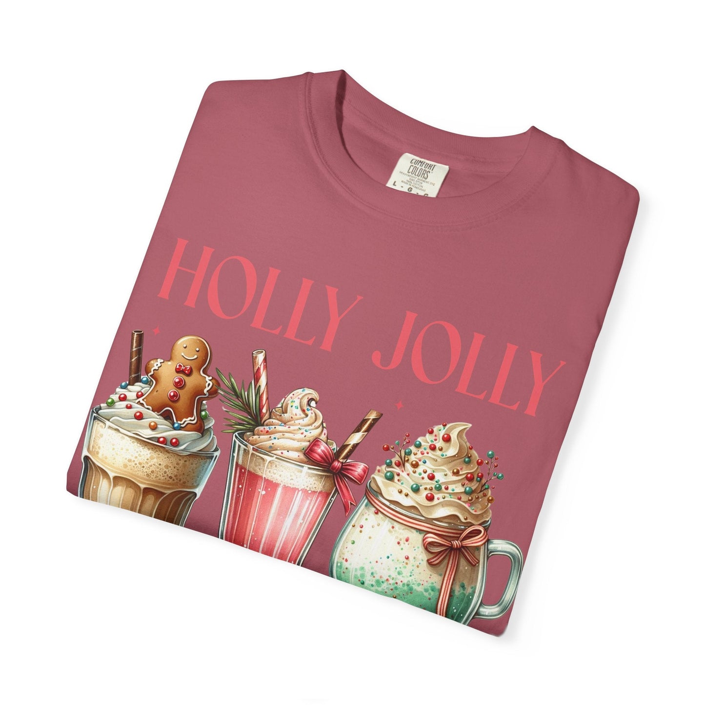 Holly Jolly Christmas Coffee Tee Printify